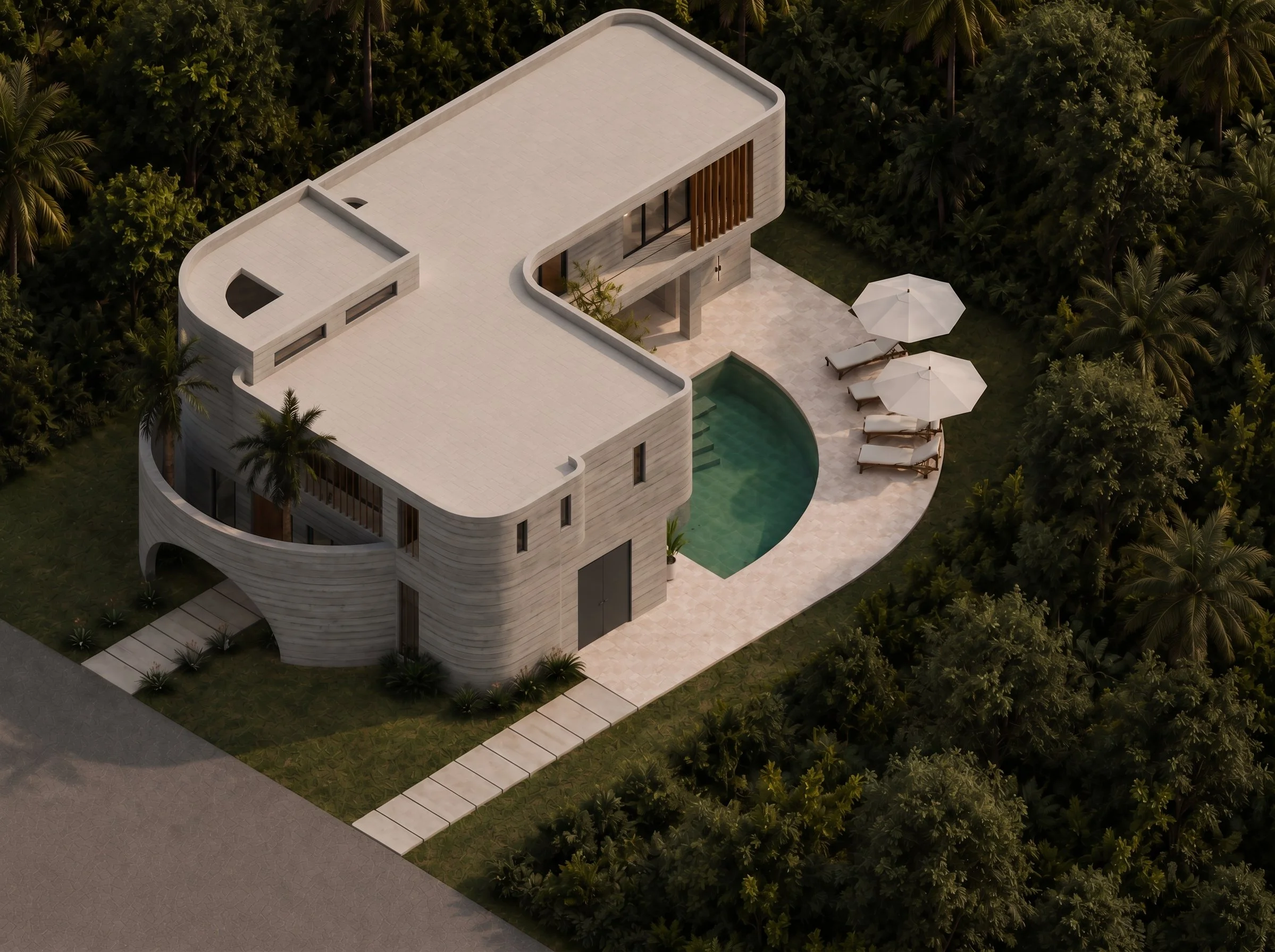 AXONOMETRIC VIEW FRONT