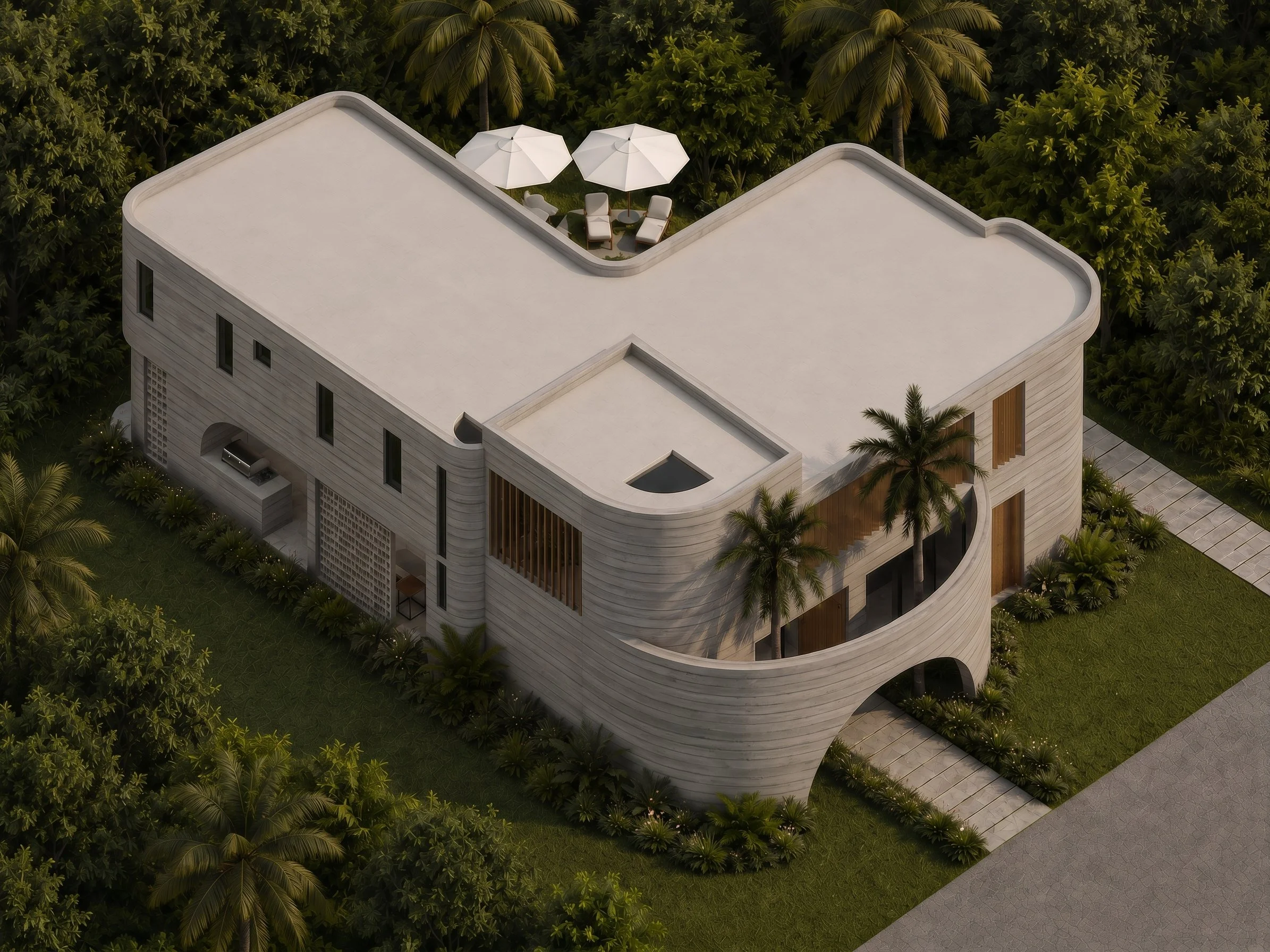 AXONOMETRIC VIEW FRONT