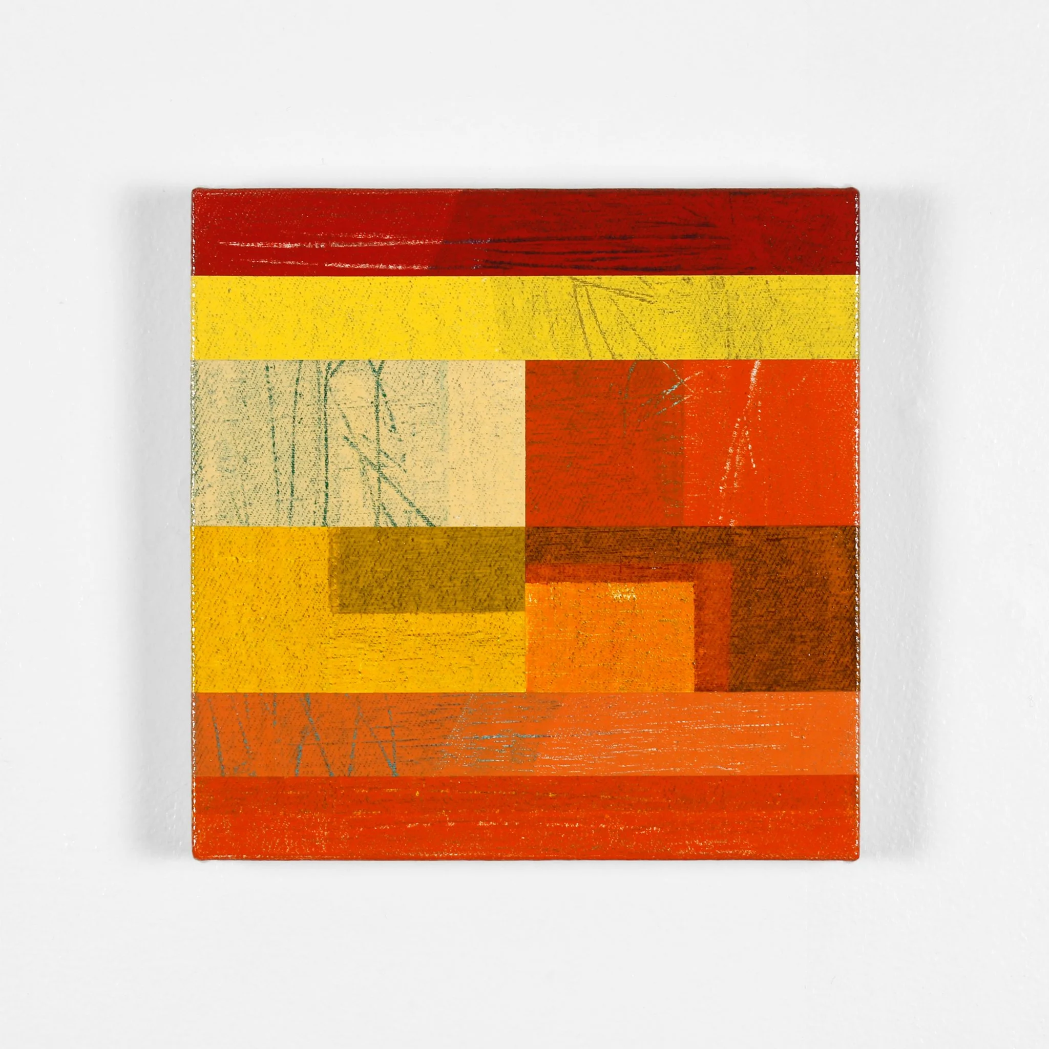    Amberash   Acrylic on canvas 8 × 8 inches 2024  CAD $200  --- 