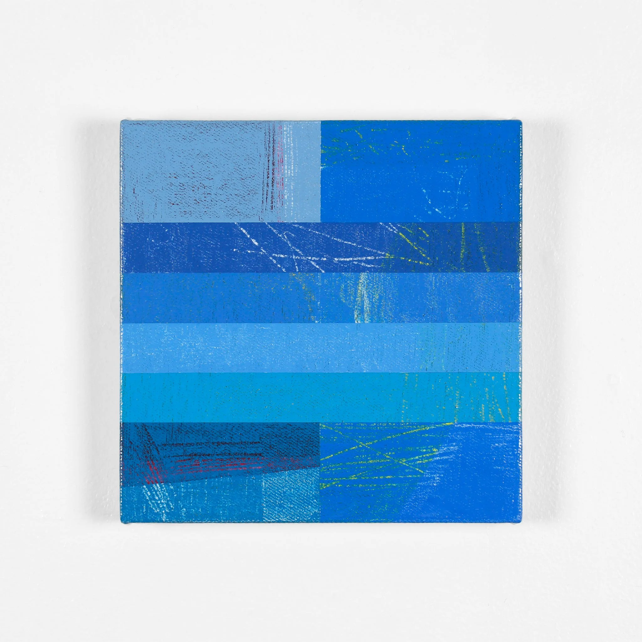    Marrowblue   Acrylic on canvas 8 × 8 inches 2024  CAD $200  --- 