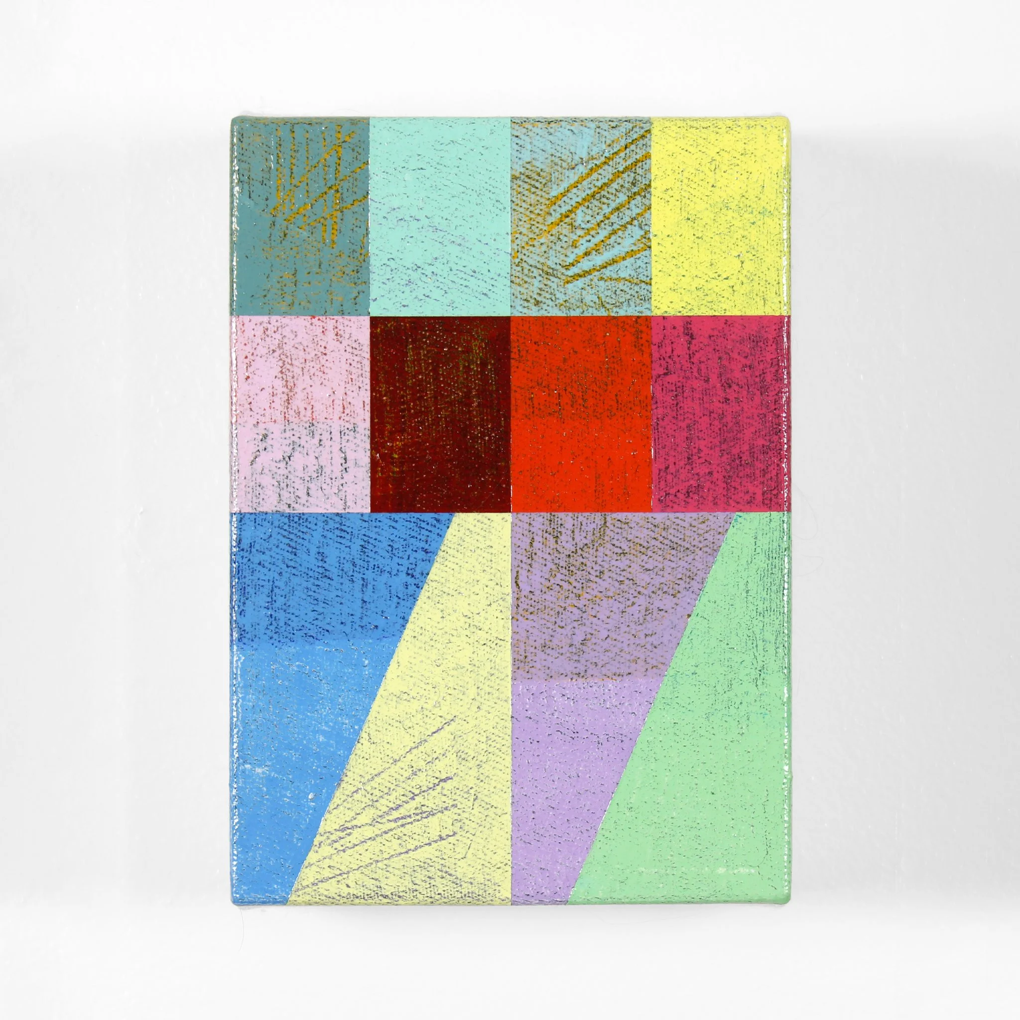    Tarnishveil   Acrylic on canvas 5 × 7 inches 2026  CAD $350  --- 