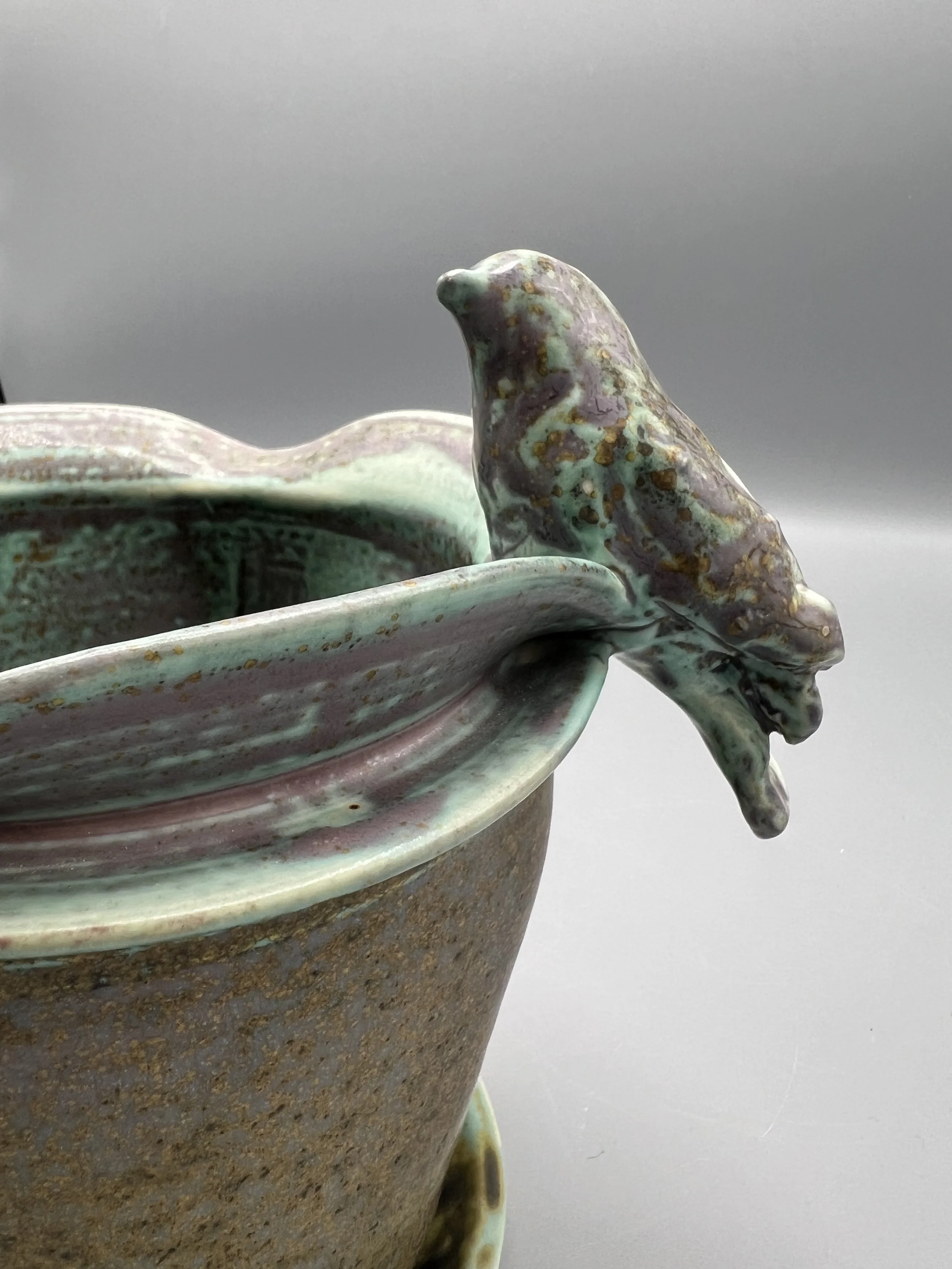 Perch Planter - Lillypad Green