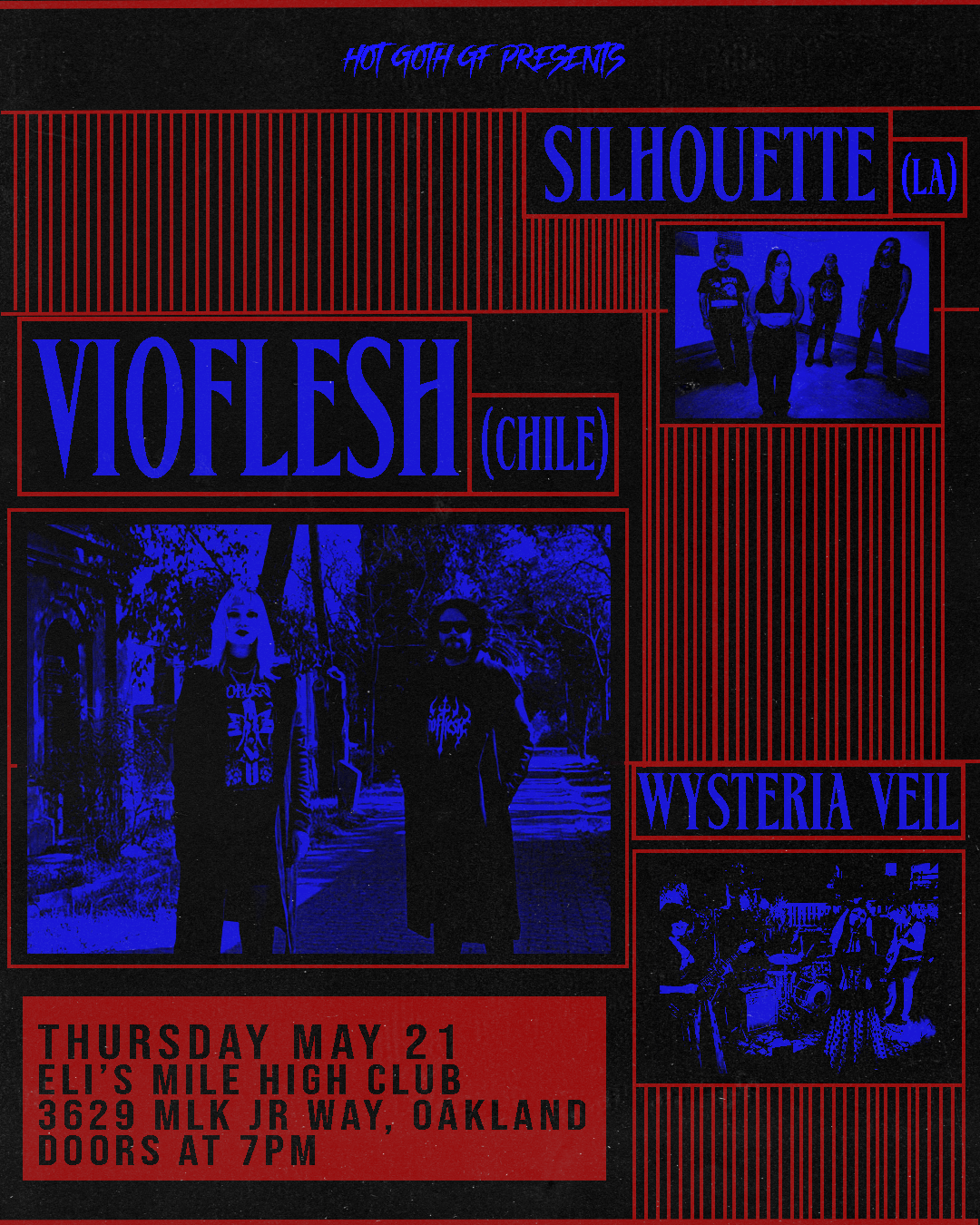 Vioflesh, Silhouette, Wysteria Veil