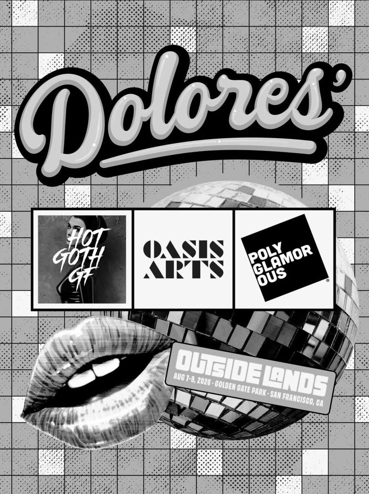 Hot Goth GF x Dolores Stage at Outside Lands