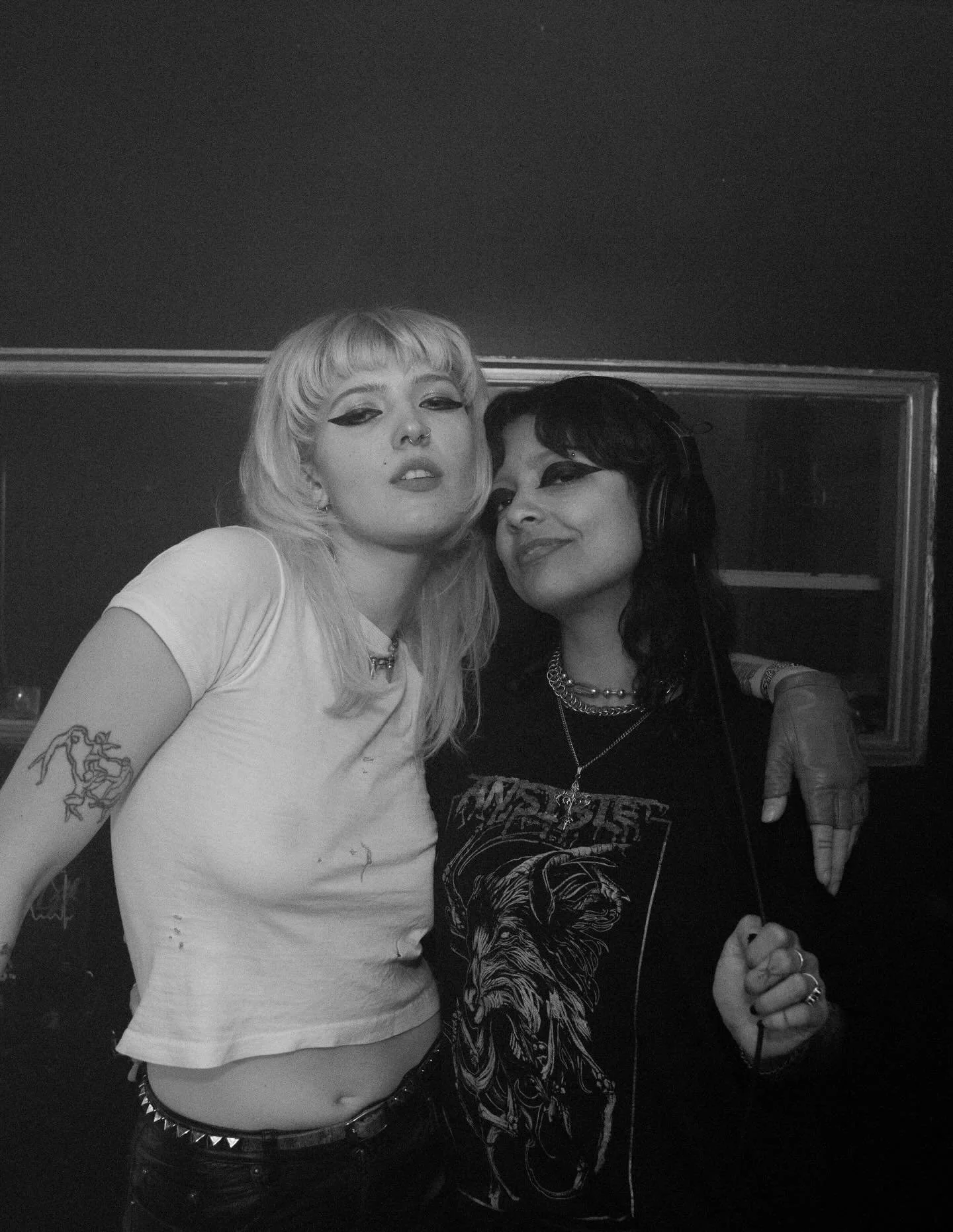 TOMORROW NIGHT IN SAN FRANCISCO ⛓️&zwj;💥🎀 the girls PINK STILETTO @itspinkstiletto &amp; DJ HGGF are going on tour to europe in one week 🖤 see us off at our last show in the city featuring a killer lineup w our dark nu wave queen, synthpop from LA