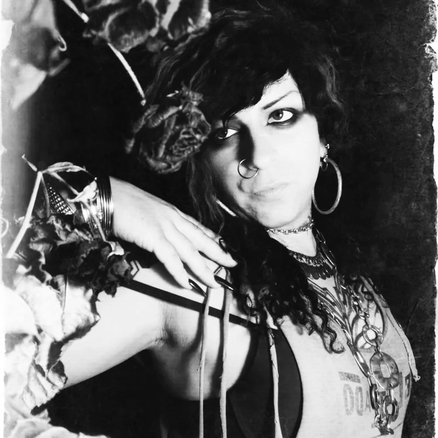 today marks another year of glamor, drama, &amp; deathrock for san francisco's one &amp; only queen of the gothic underground, VAMPI @0.vampi 🖤 happy birthday diva 🌹🕯️🦇

For years Vampi brought the essence of London's Batcave to the SF mission bu