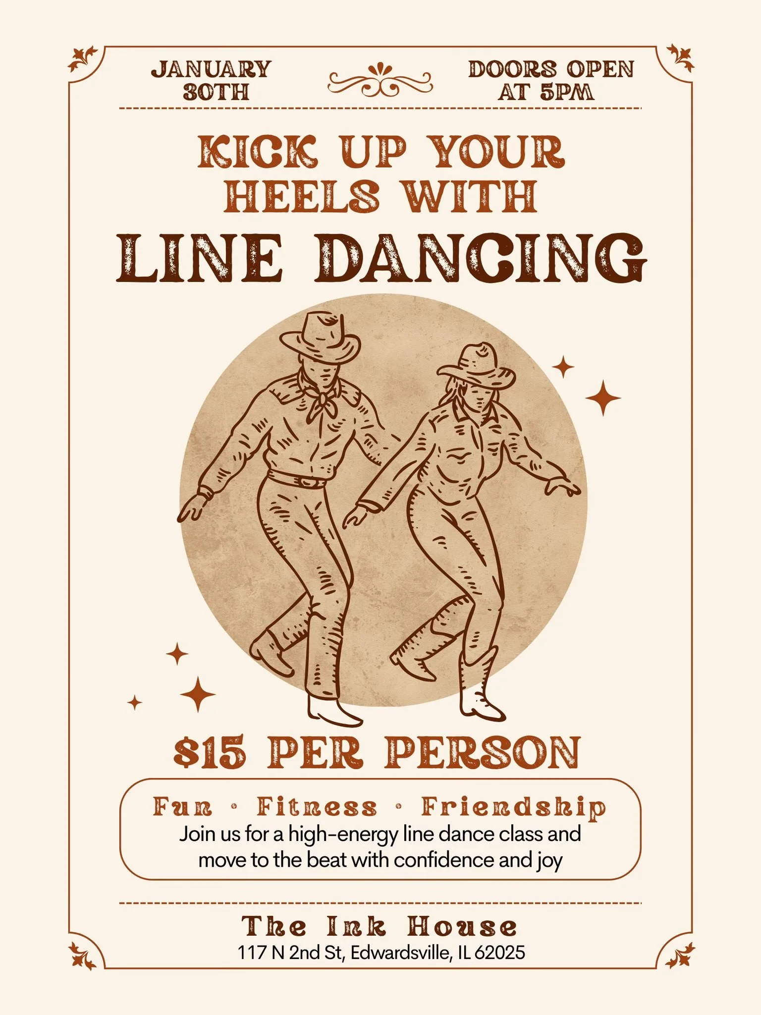The Ink House - Line Dancing Night