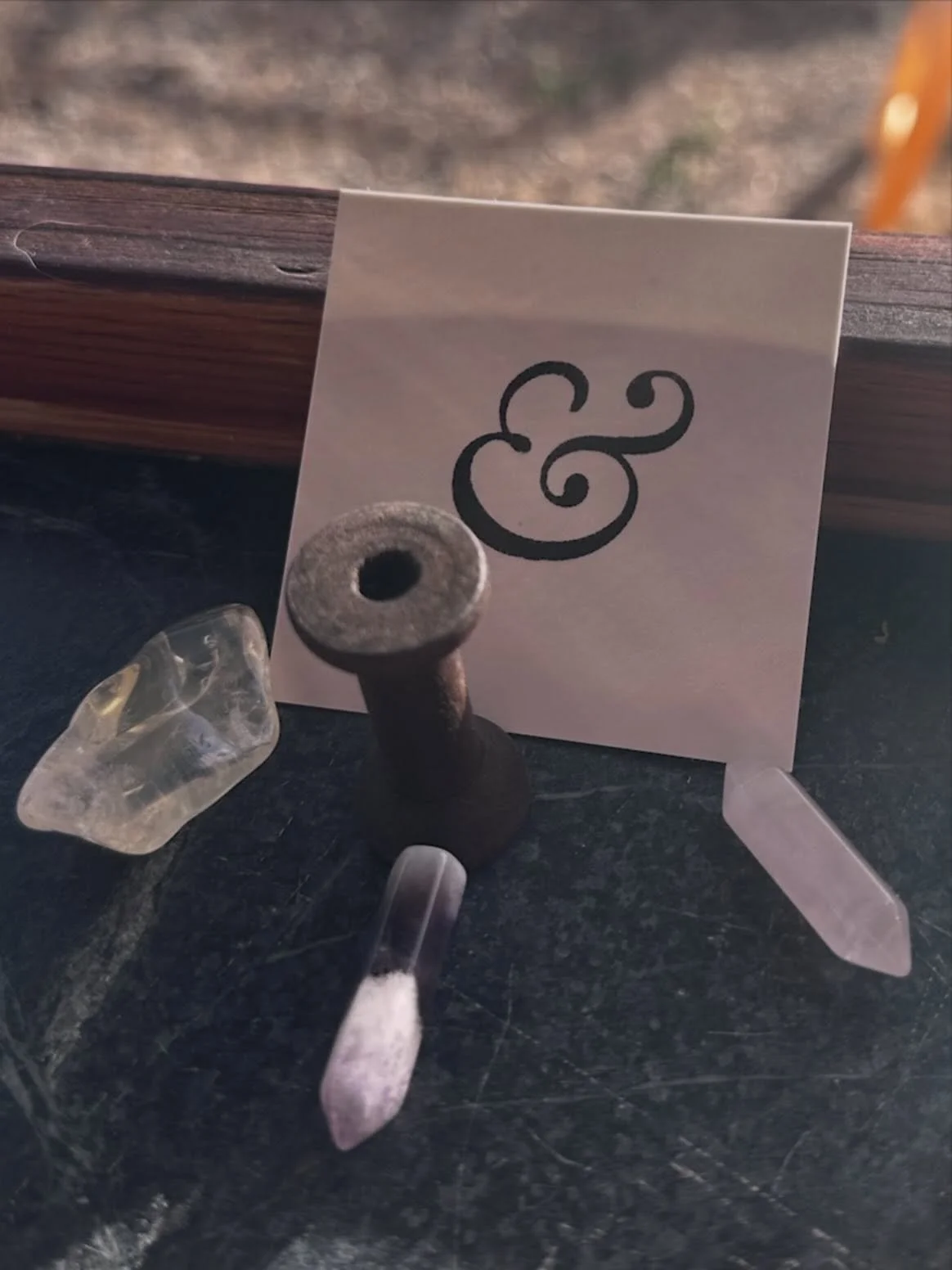 Mondays, but make it ✨intentional✨

A little rose quartz for love, citrine for abundance, amethyst for clarity&hellip; and an ampersand to tie it all together. (&amp; obviously, a hat to complete the vibe.)

We don&rsquo;t just make hats&mdash;we set