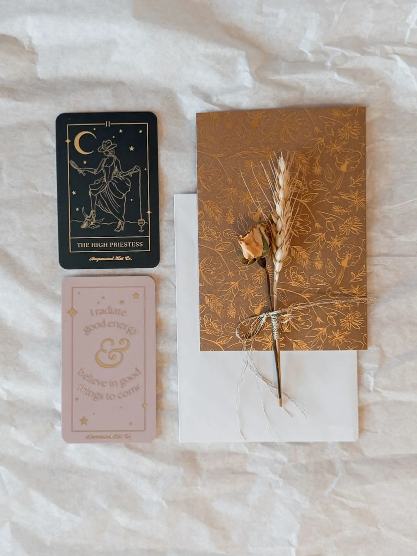 There&rsquo;s a little alchemy behind every hat we make ✨

A pull from the deck, a spark of intuition, textures that feel like you&mdash;and suddenly it&rsquo;s not just a hat&hellip; it&rsquo;s a whole energy shift.

We don&rsquo;t do mass-produced.
