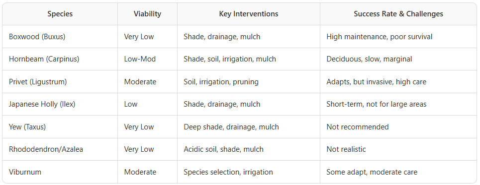 Advanced hedges for gardening in Darwin, Palmerston, Humpty Doo