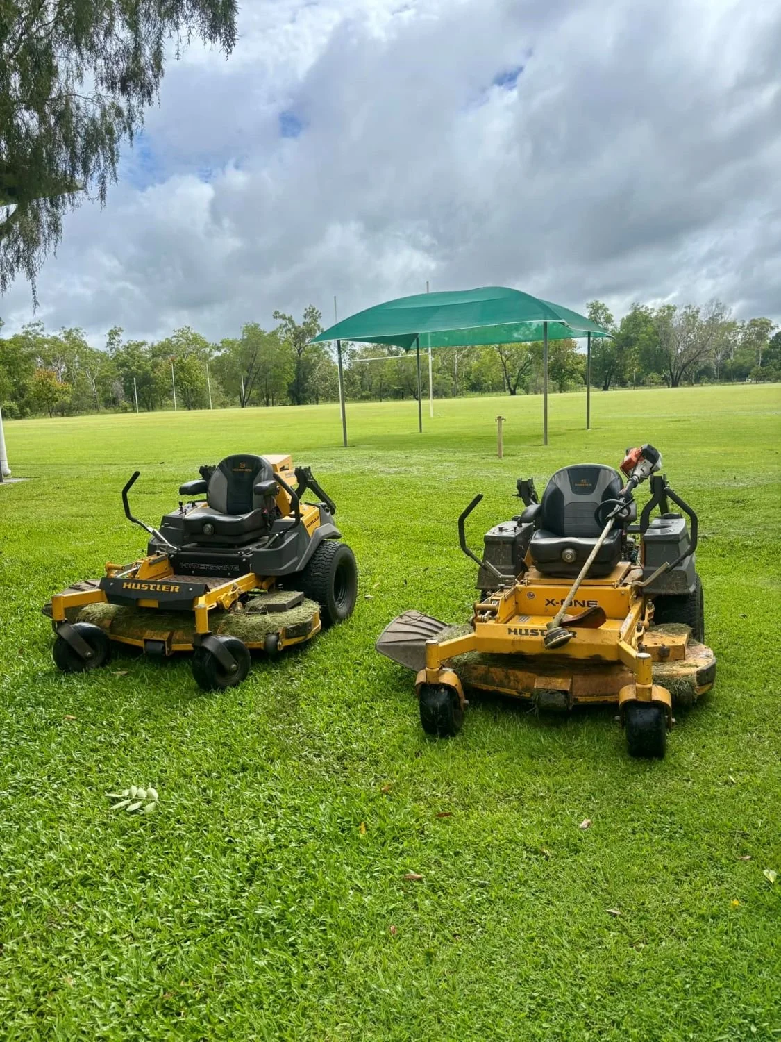 Large area rural mowing block lawn care Humpty Doo Palmerston