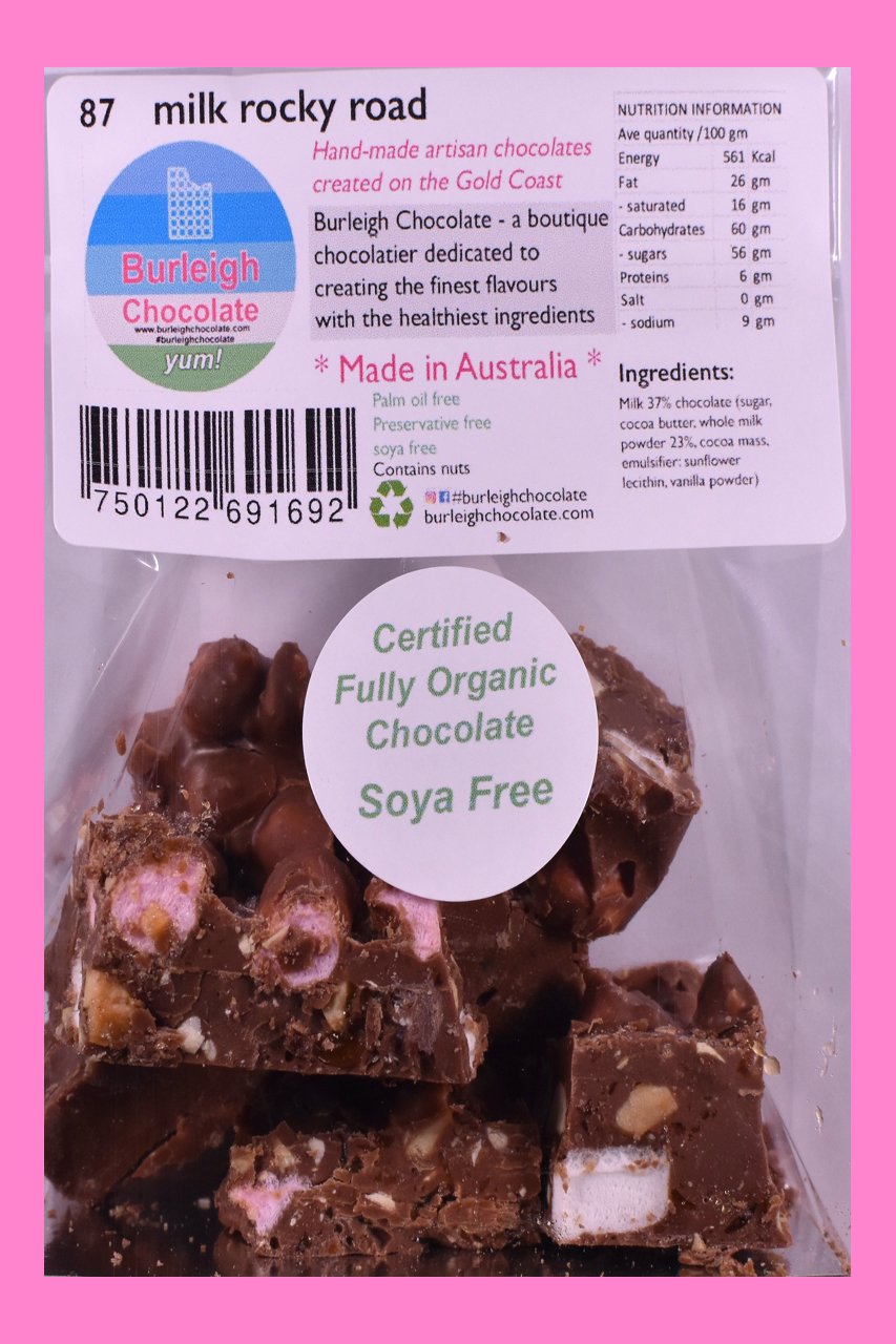 Organic Milk Rocky Road