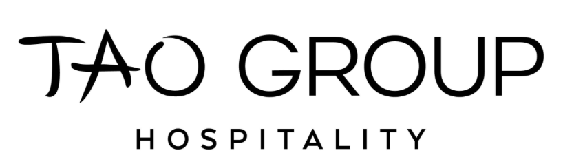 Tao Group Hospitality logo in black text.