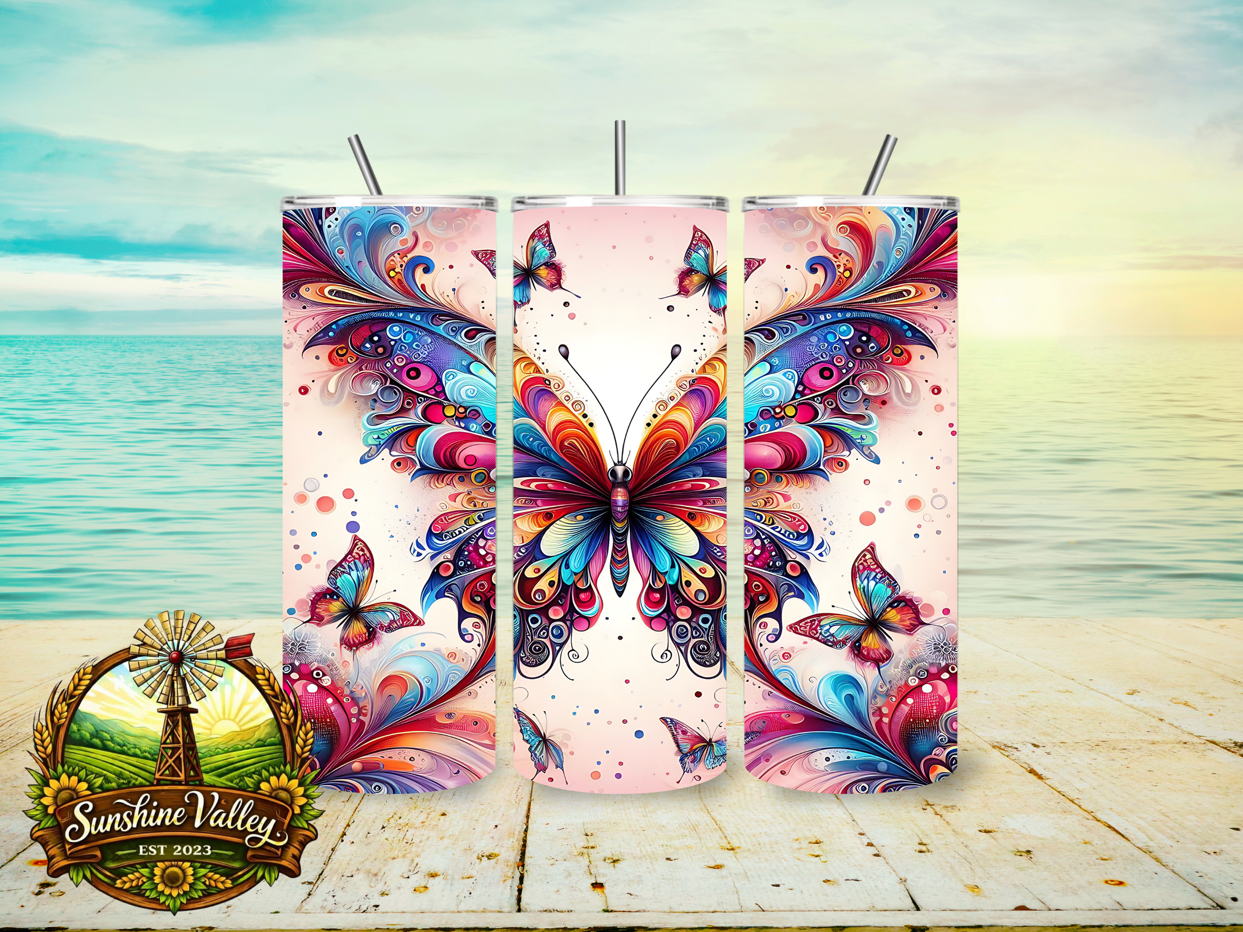 Mandala Butterflies