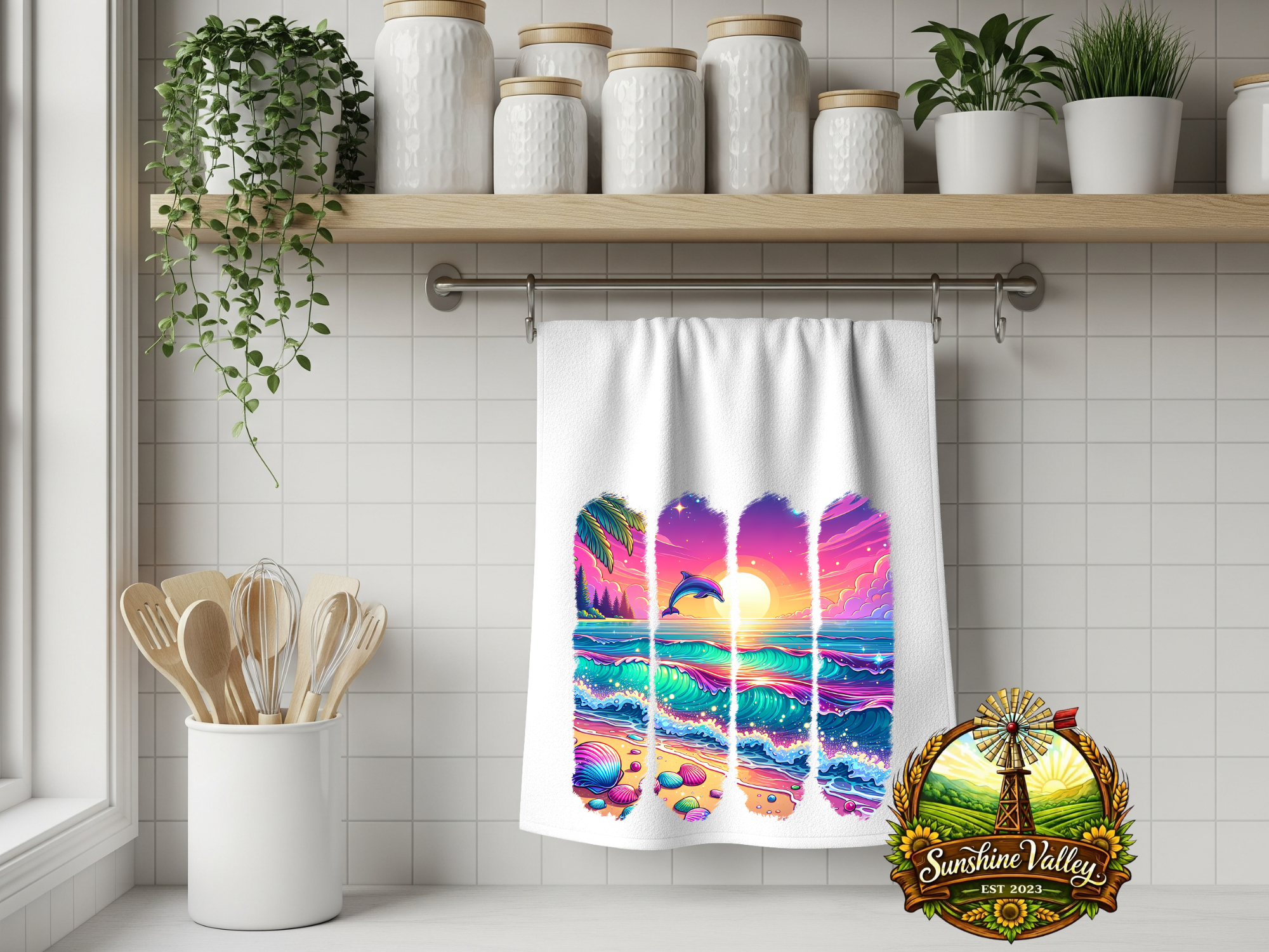 Sunset Dolphin
