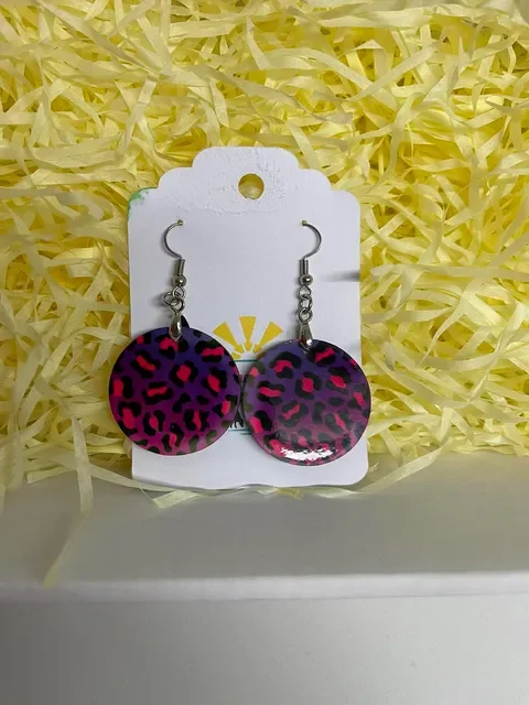 Purple & Pink Leopard Print