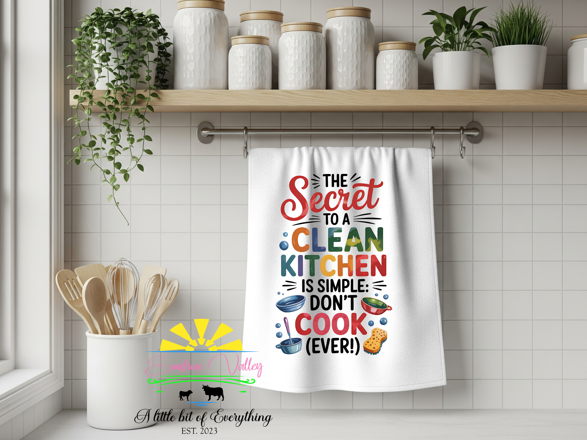 The Secret to a Clean Kitchen......