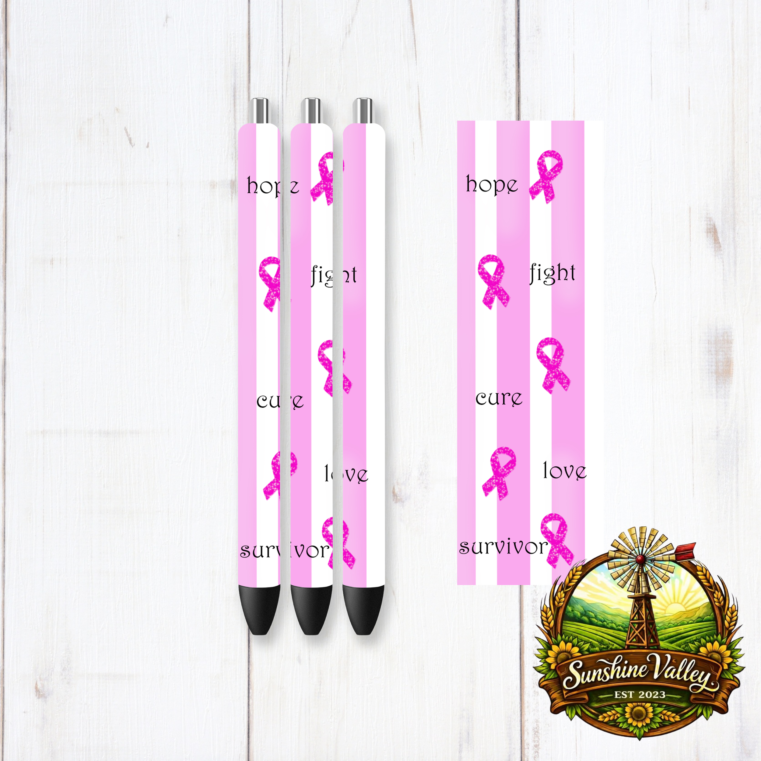 Hope, Fight, Cure, Love, Survivor