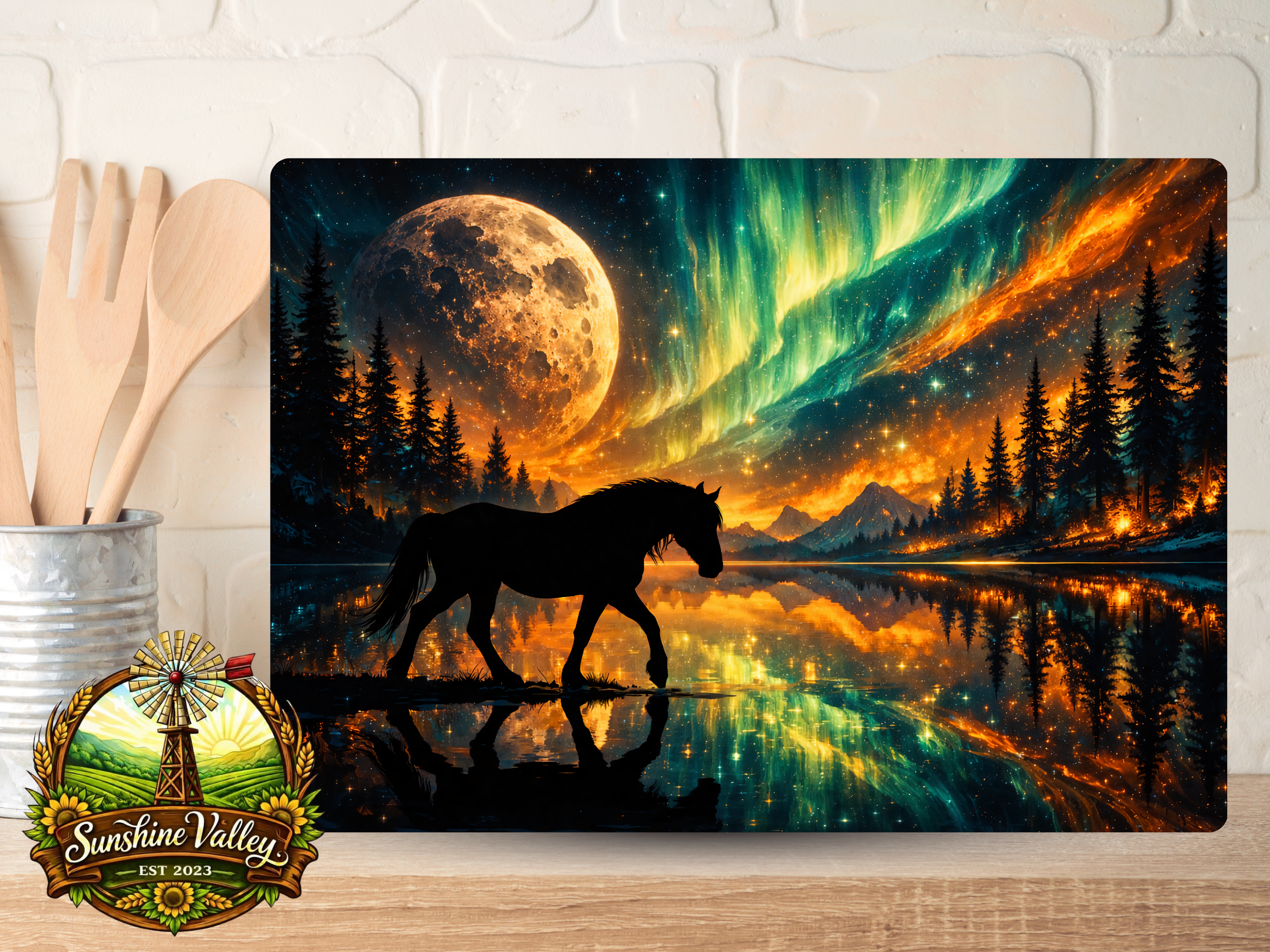 Aurora Moon Mustang