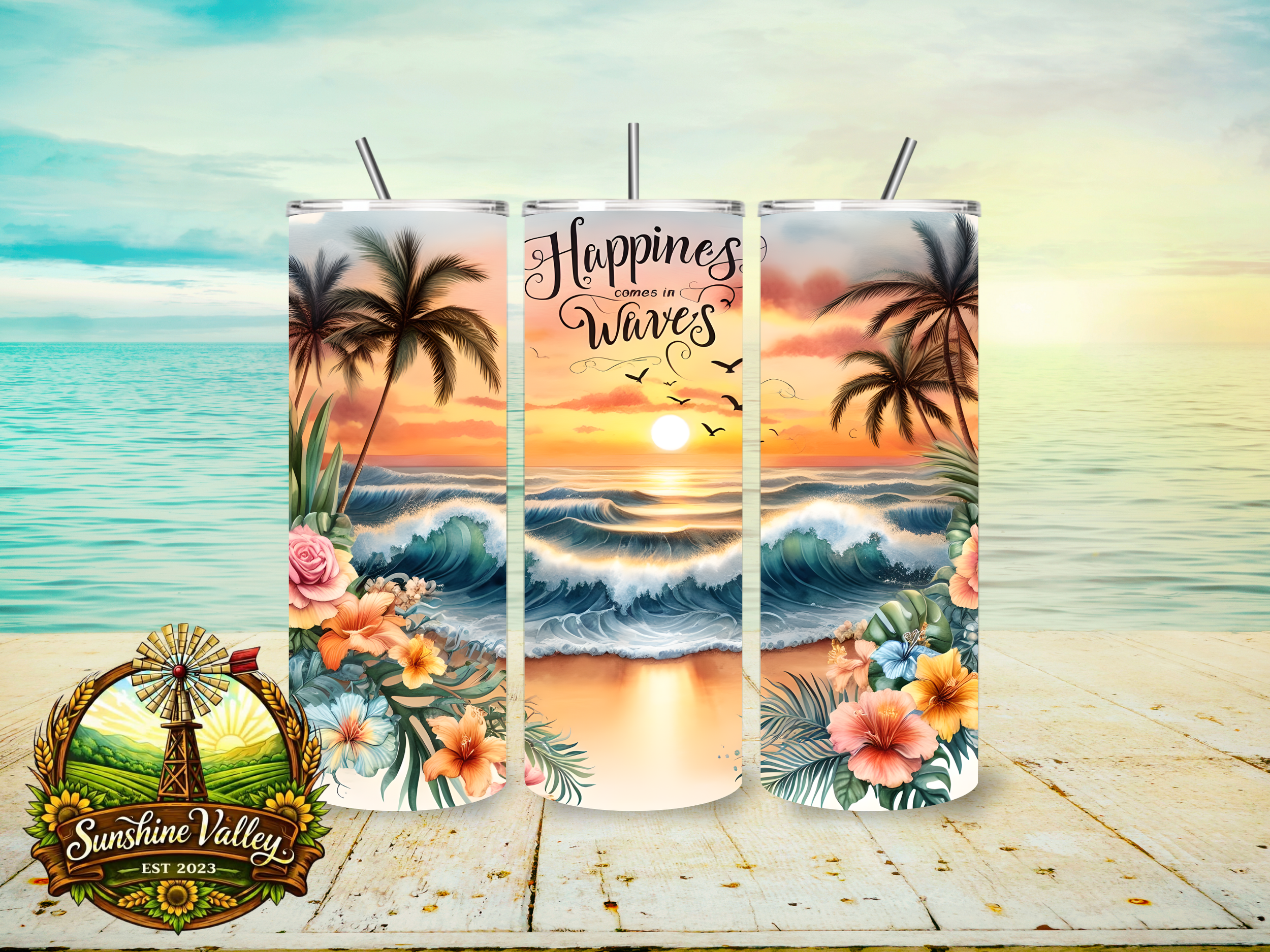 Happiness Comes In Waves