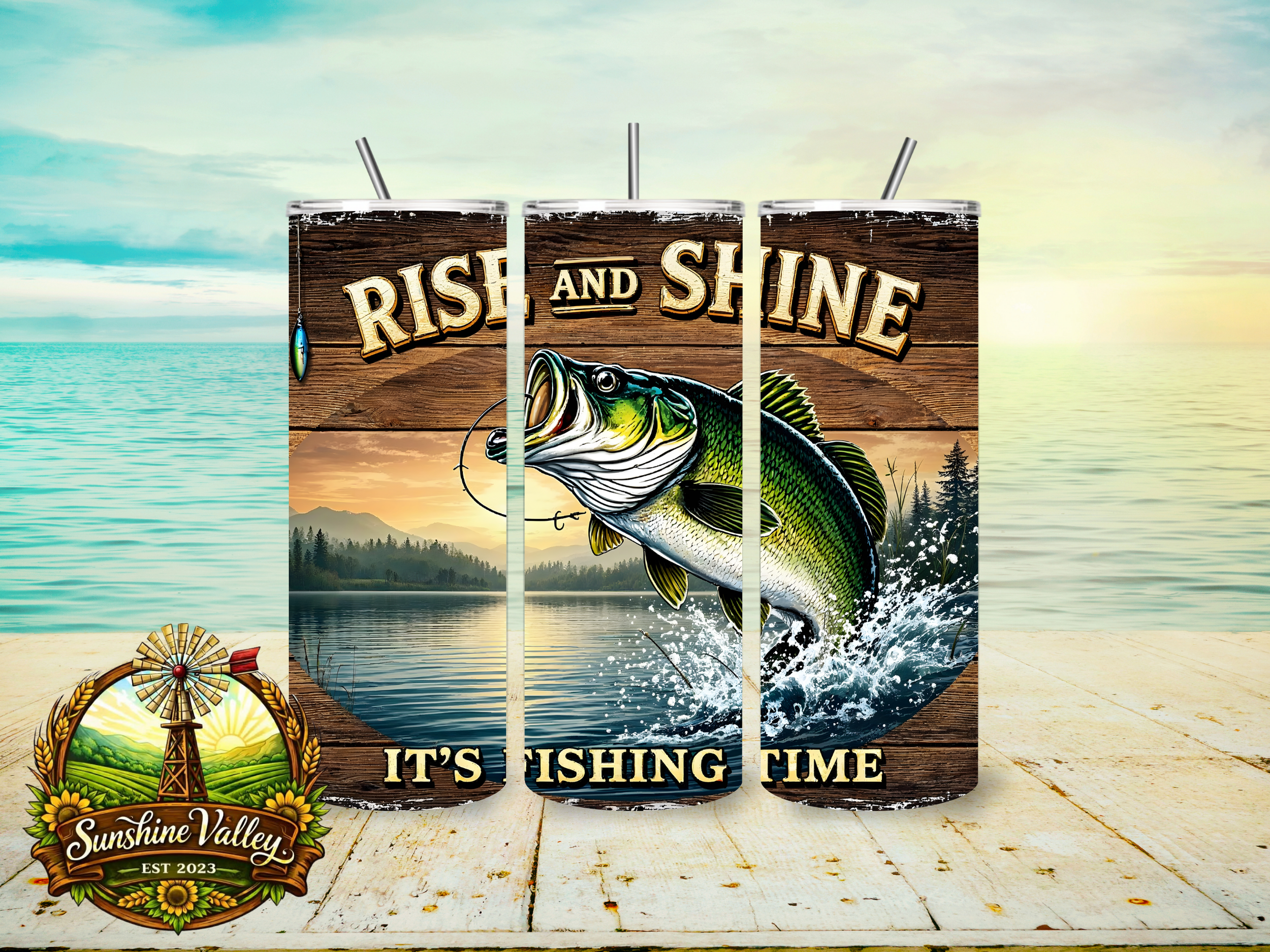 Rise & Shine, It's Fishing Time