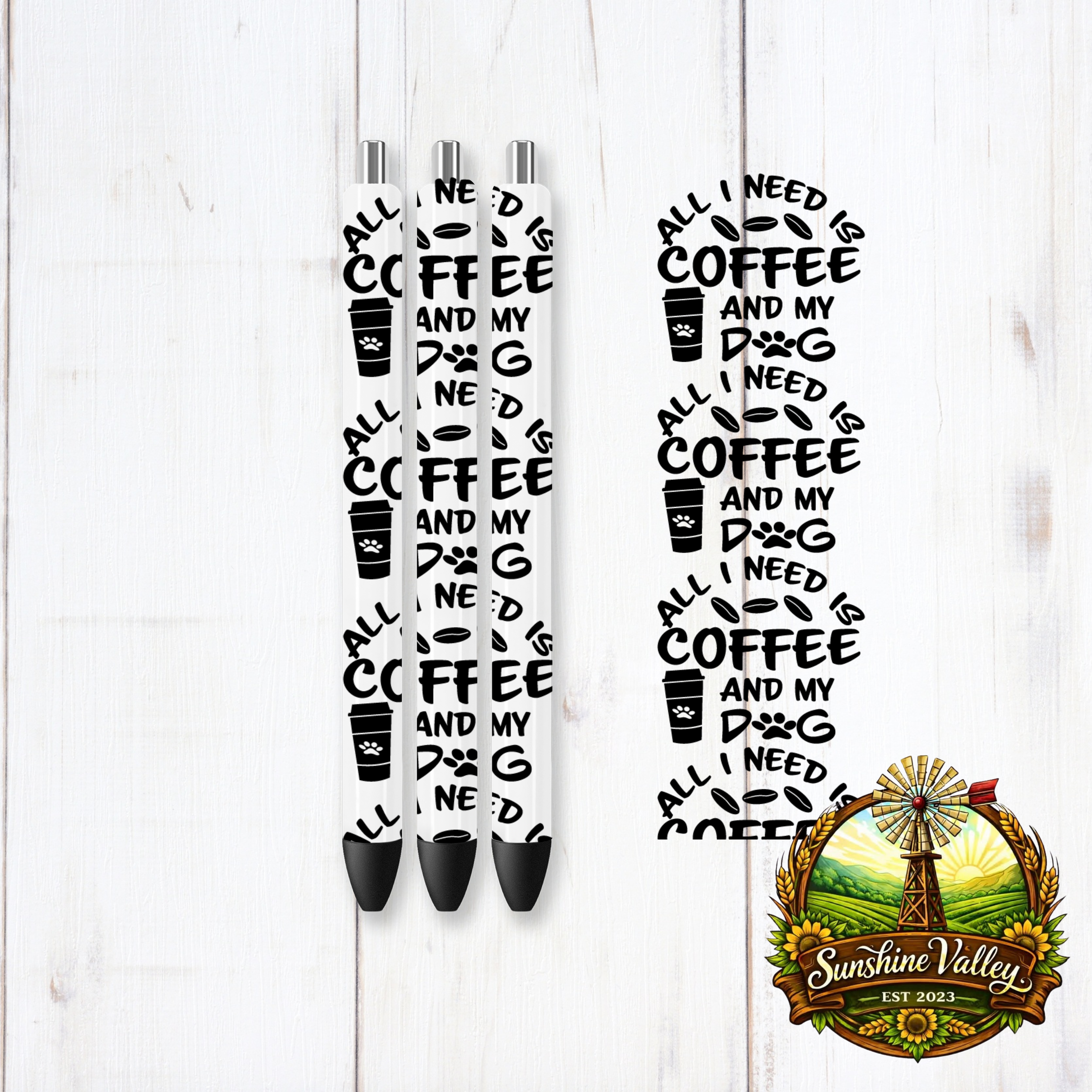 All I Need Is Coffee and My Dog