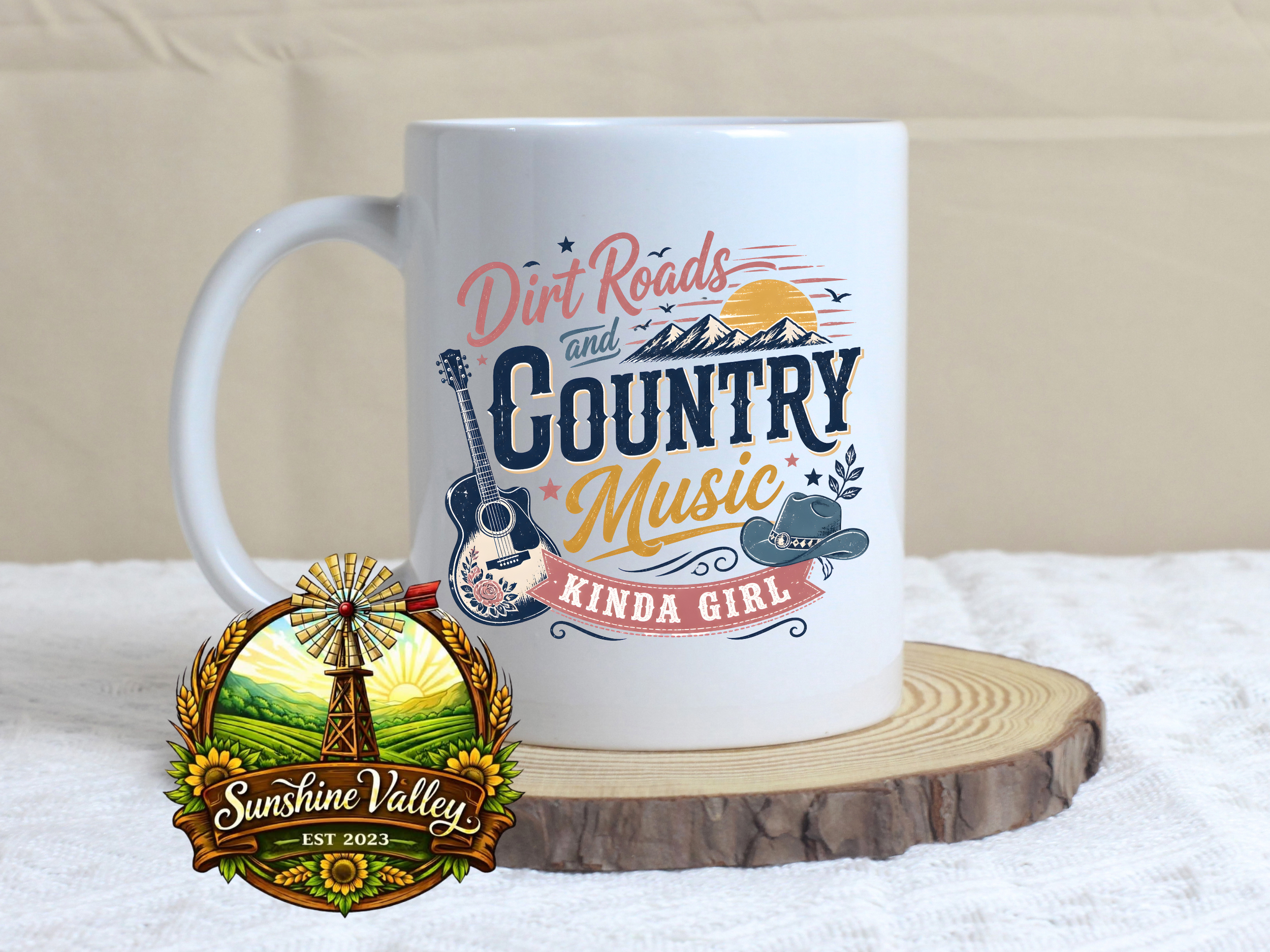 Dirts Road And Country Music Kinda Girl