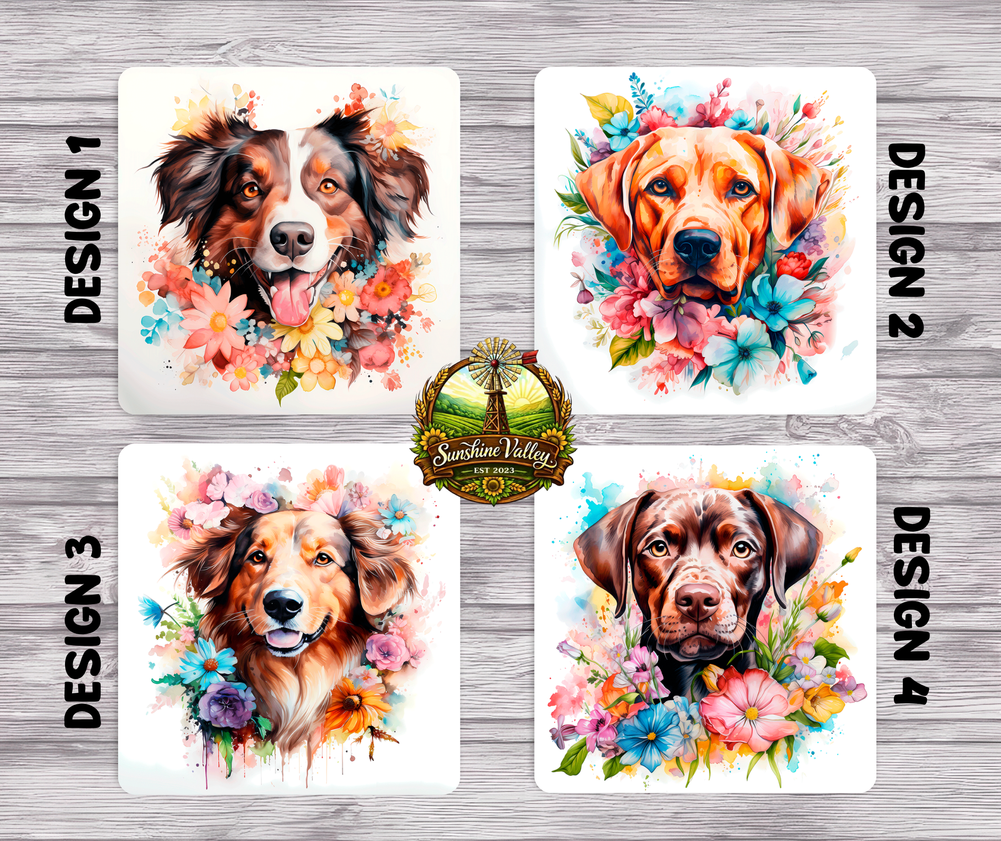 Flower Dogs