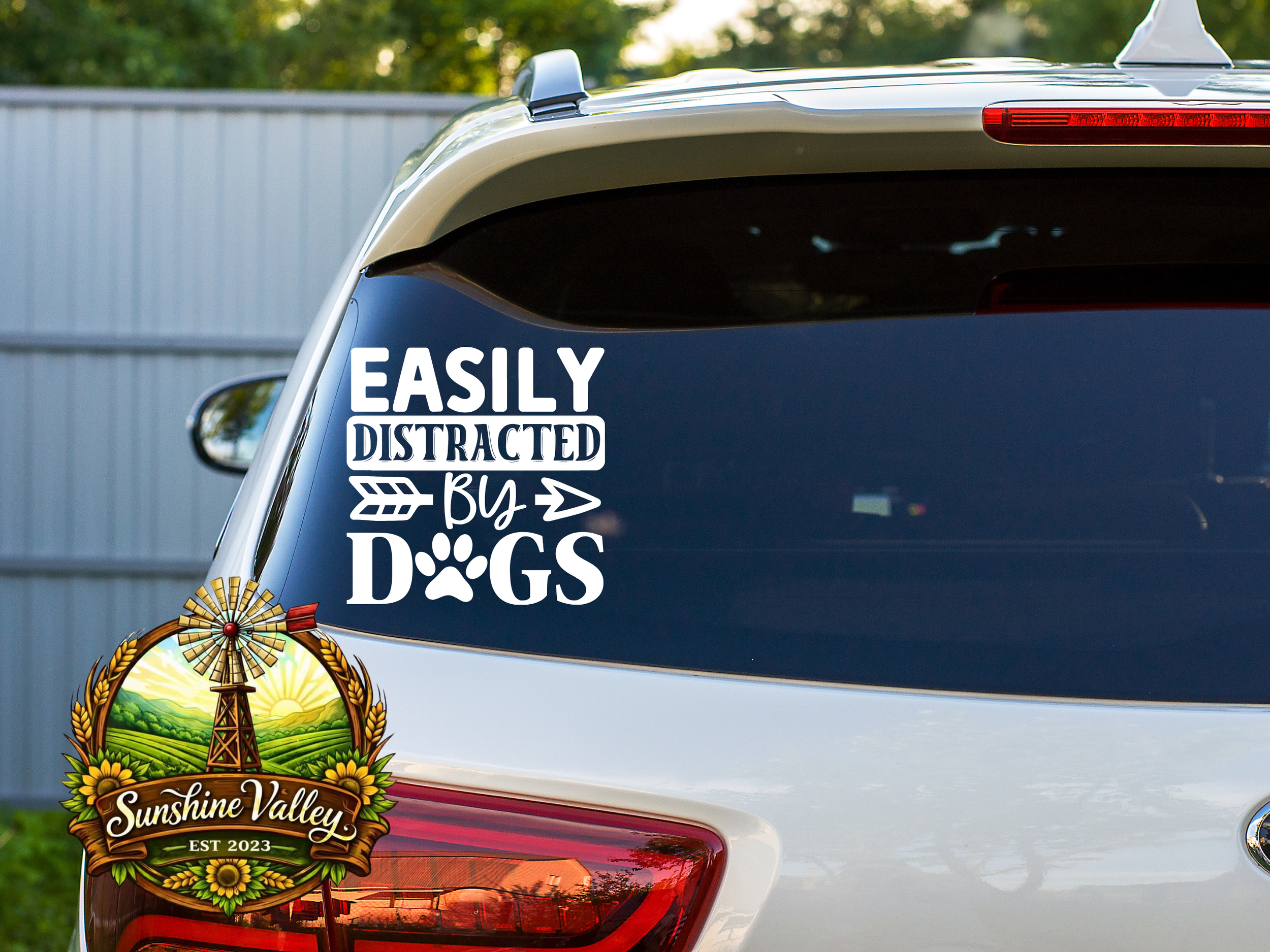 Easily Distracted By Dogs