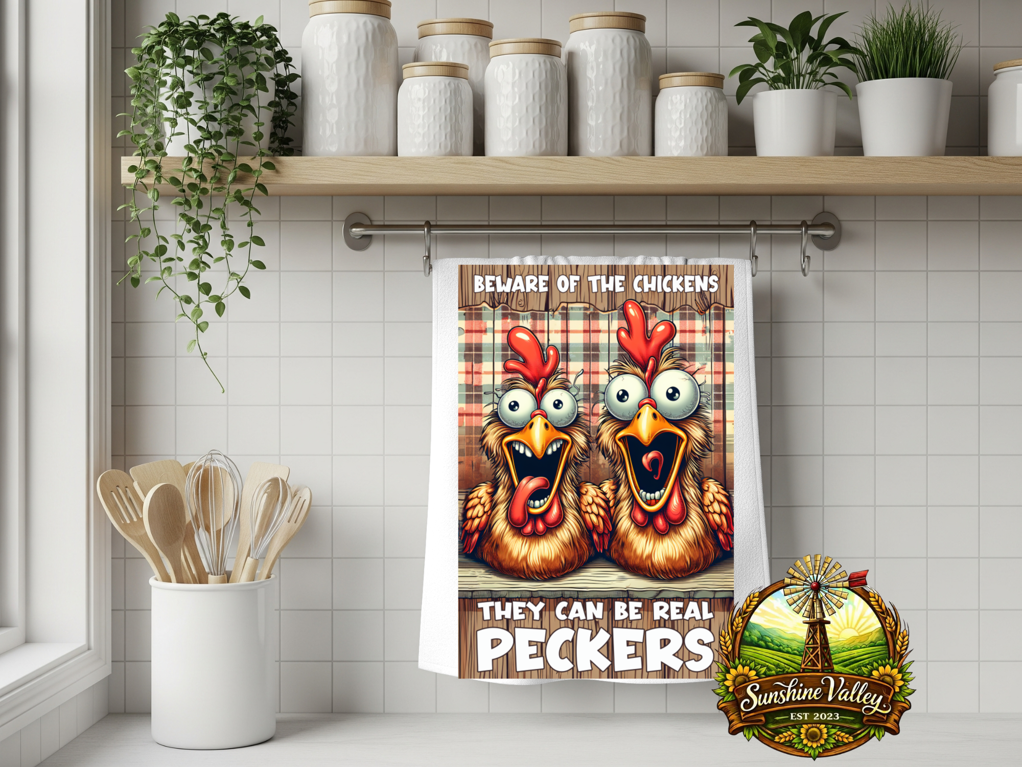 Beware Of The Chickens...