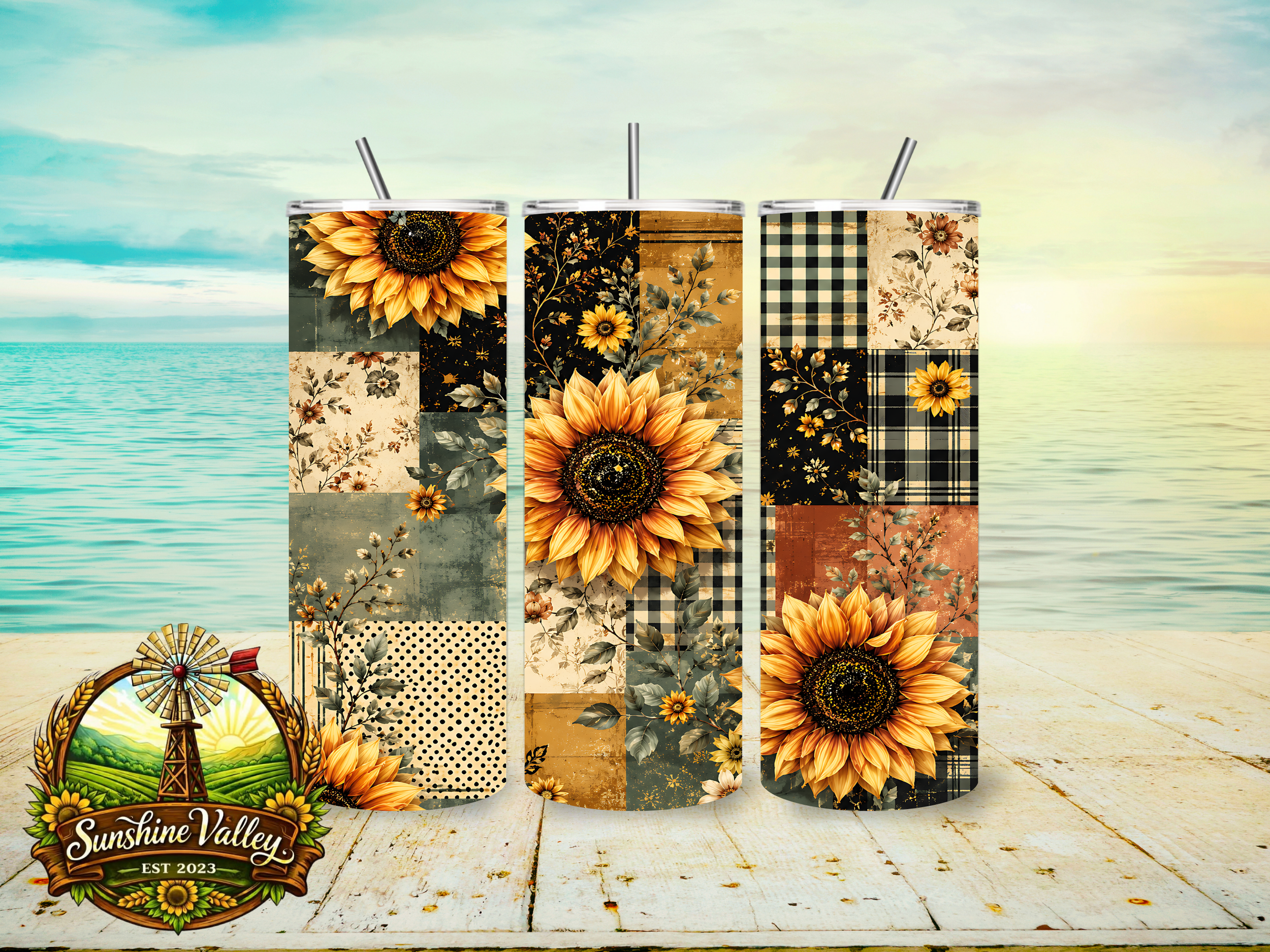 Rustic Sunflowers