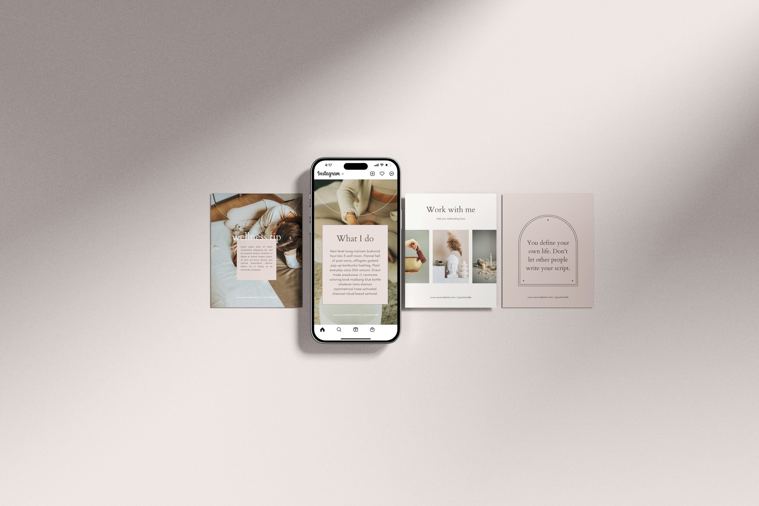 The Gazania |  Social Media Templates