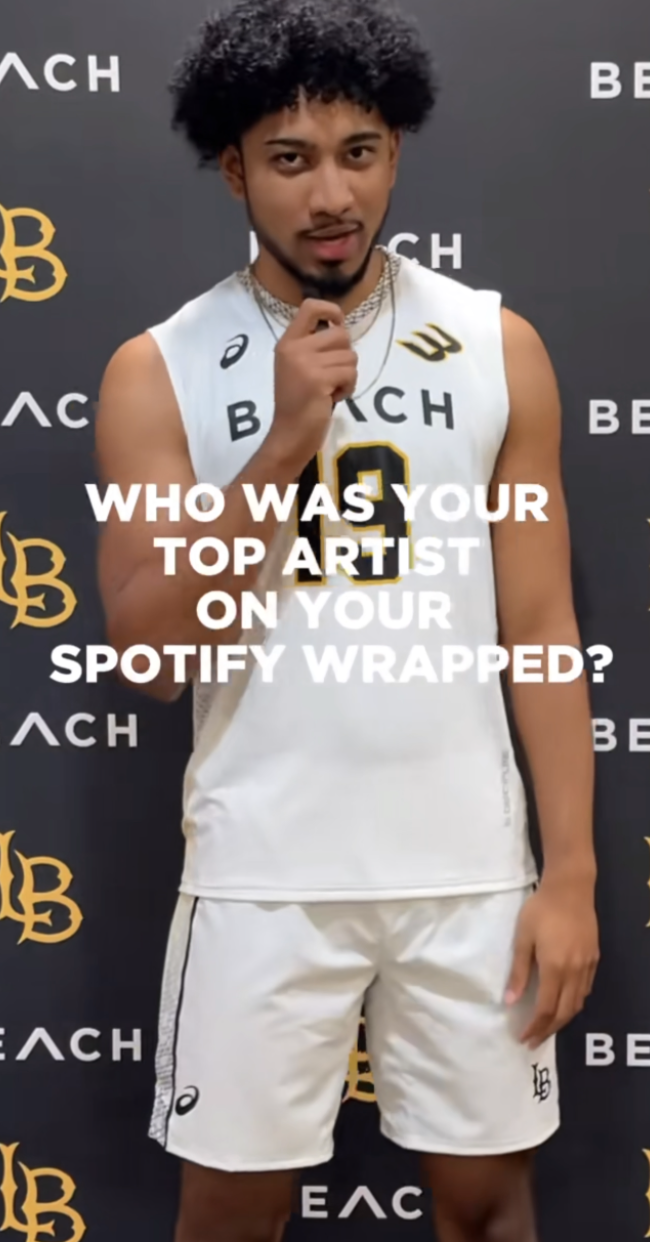 Filmed, edited, posted @lbsuathletics on TikTok