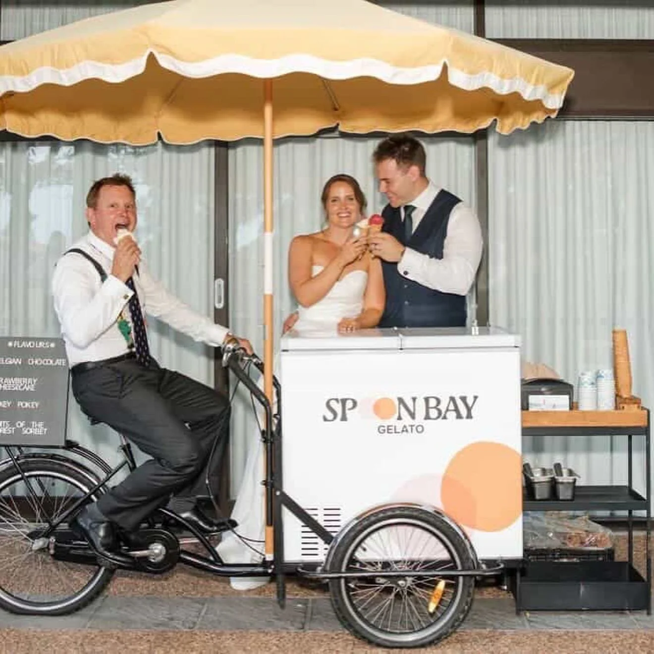 Found a girl AND a gelato my parents love. Think I might just have it all. 

We want you to have it all too. The love, the scoops, the smiles, the cute gelato cart and the sweetest memories on your wedding day!

We&rsquo;ve got a few dates left for 2