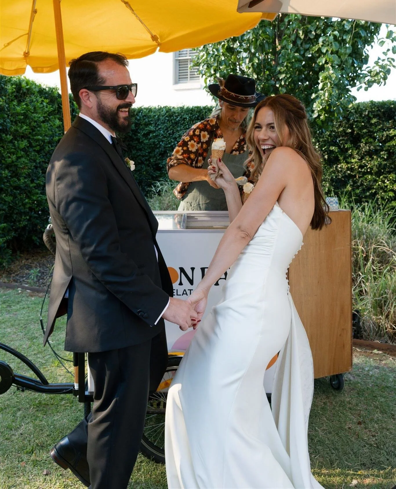 SIX MONTHS ALREADY? The question we&rsquo;re all asking of 2026 but especially Kaitlin and Cliff. In early Jan these sweethearts had the most fun reception with scoops keeping everyone cool and buzzed for a long hot summer fiesta. ⁠
⁠
&ldquo;I just w
