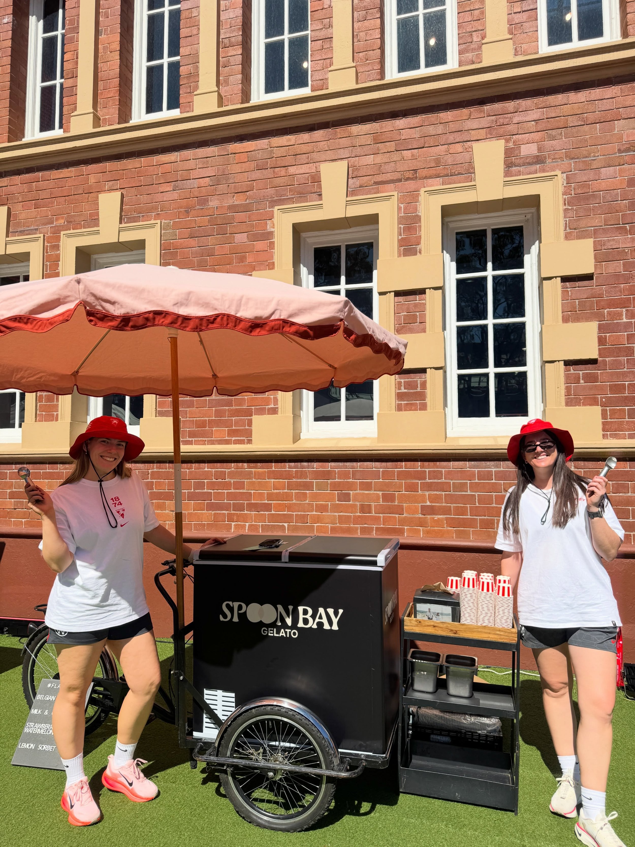 Remember September? 🌹🌼🥄👋

GAME ON for Swans

RUOK? @colliersresinewcastle 💛

Raspberry Lemonade Sorbet

More footy fever

Pre-game energy

Mika&rsquo;s first rodeo 💖

Golden hour @spoonysgelatoshop