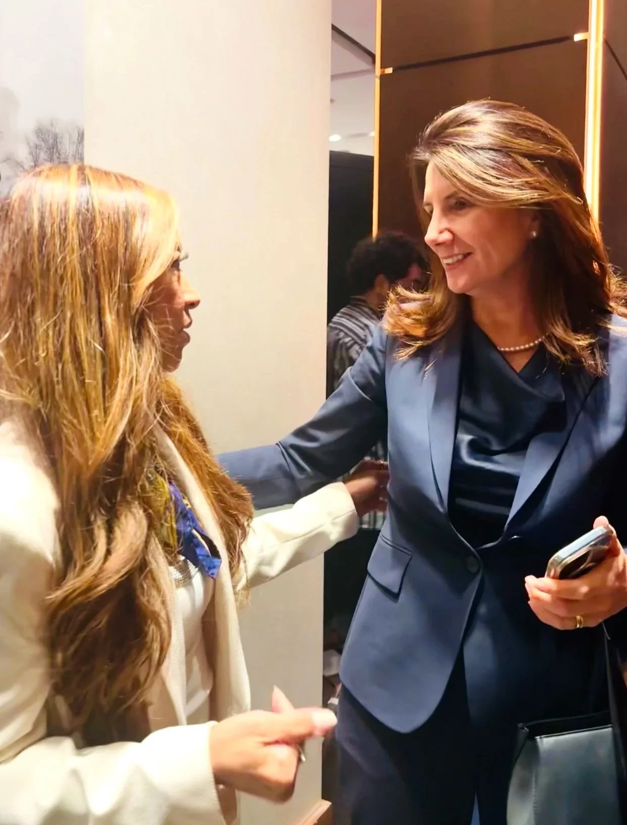 CEO of Cop 30 Ana Toni and MH Global Founder Michelle Hugo