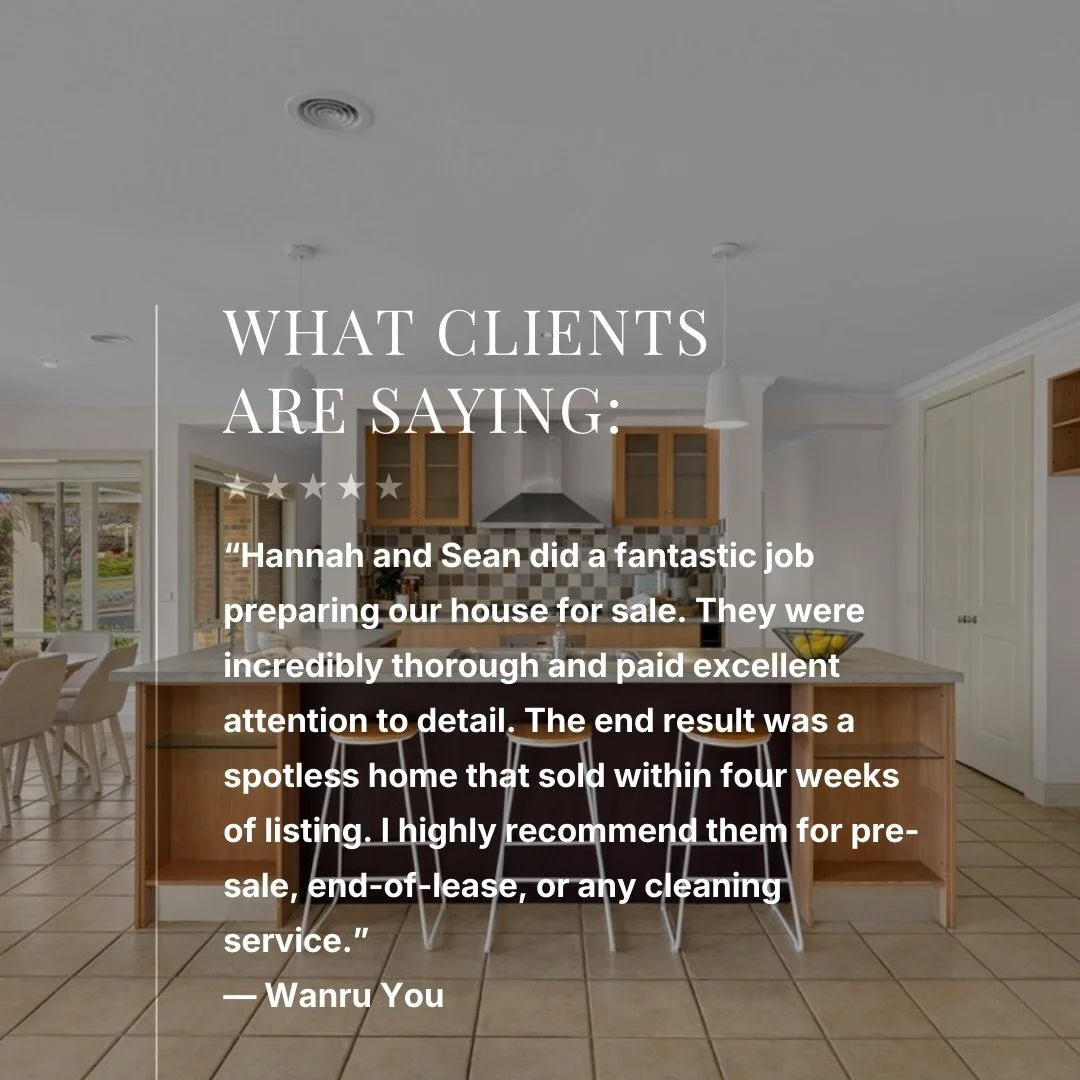 Preparing a home for sale always starts with detail, and this recent pre-sale clean in Highton was all about creating a fresh, presentation-ready foundation for photography and styling.
Wanru&rsquo;s feedback means a great deal to us, and we&rsquo;re