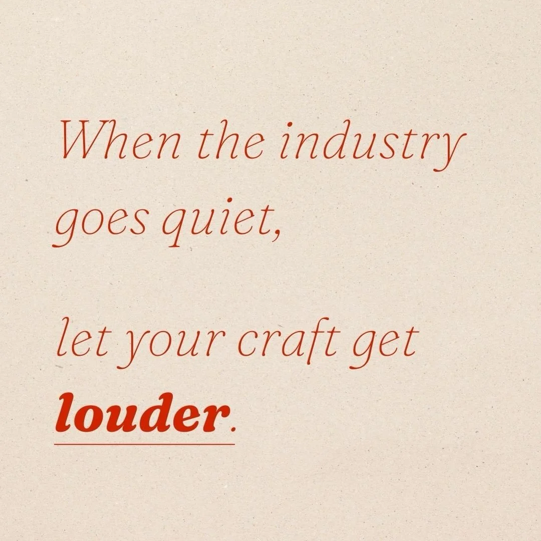 Actors, Producers, Industry Friends 👇

This time of year may feel especially quiet, but just remember that the slow seasons are where the real growth happens! When the industry goes quiet, let your craft get LOUDER! 📣

Comment down below or share t