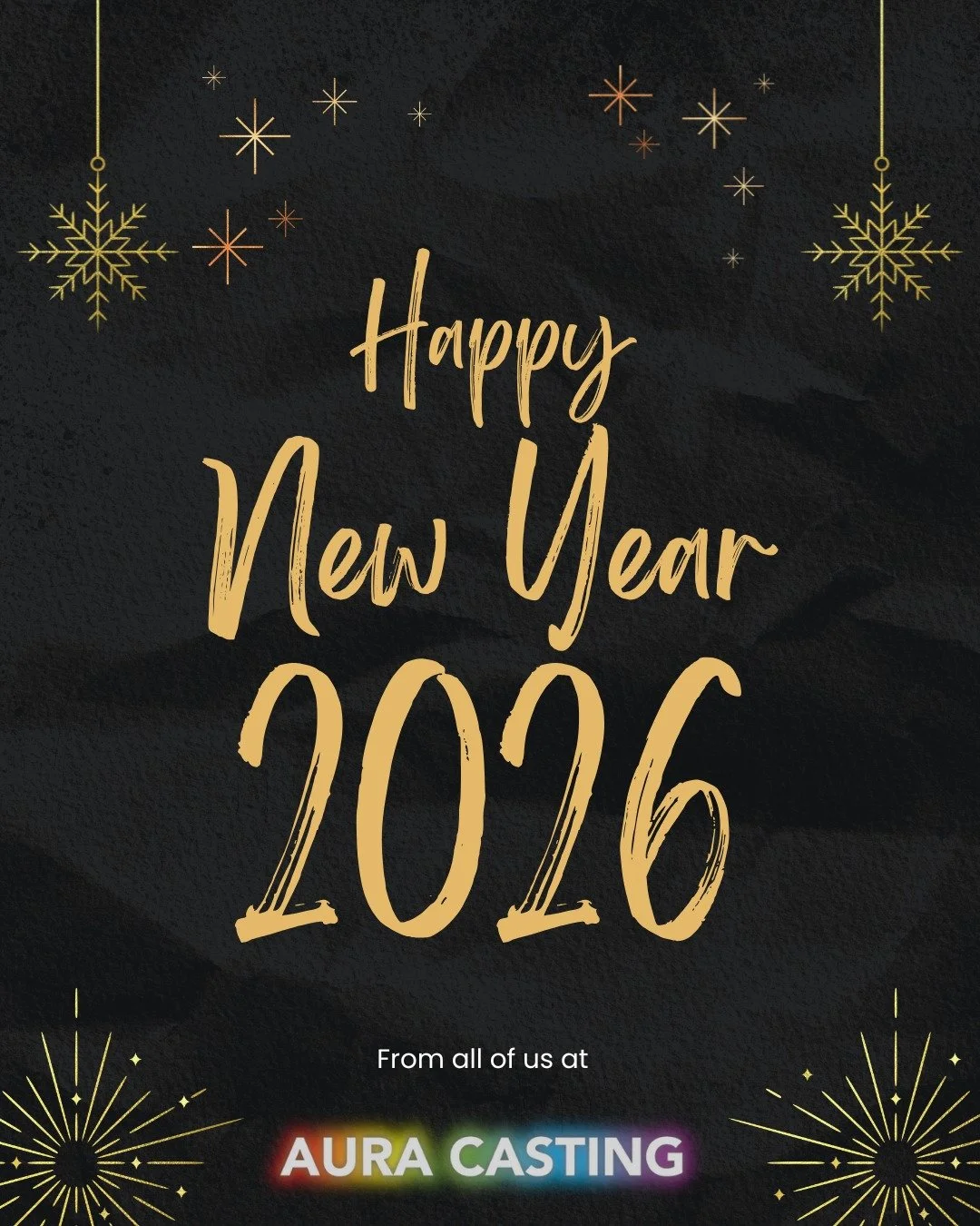 Thanks 2025... you've been.. well, let's just say "memorable." Excited for new opportunities ahead!

Cheers friends,
The Aura Crew