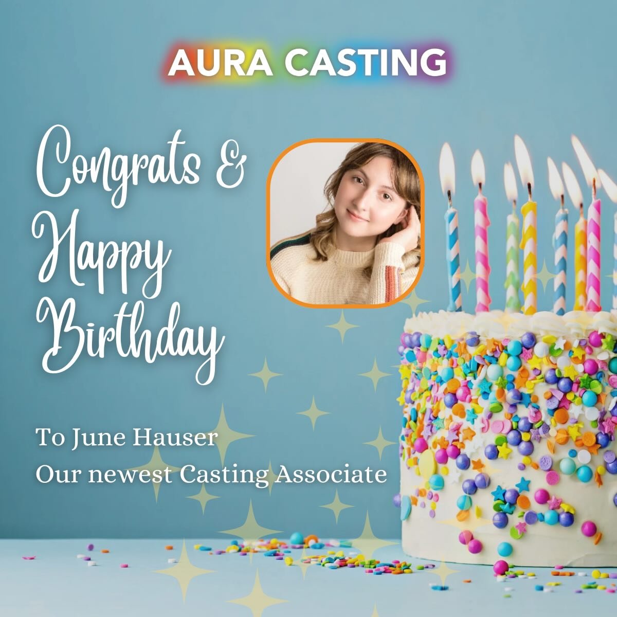 Happy b day and promotion, June! 
So happy to have you on the team 🤙🙌🏽🔥
#castingassociate #casting