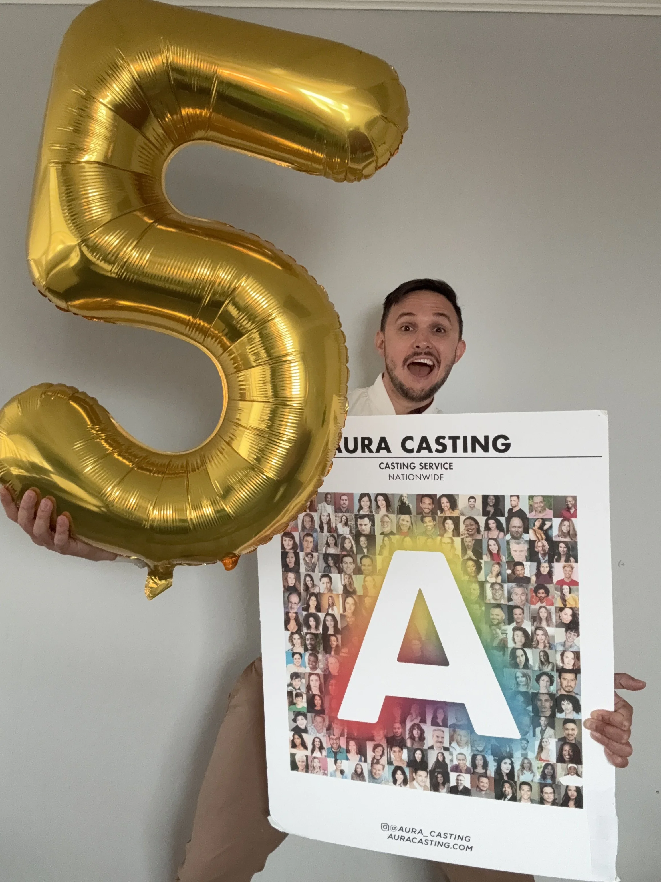 Casting Agency turns five. An agency for producers and actors