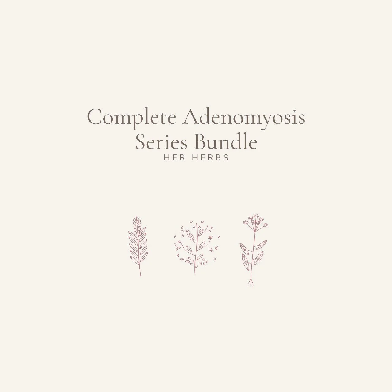 Adenomyosis Series Bundle