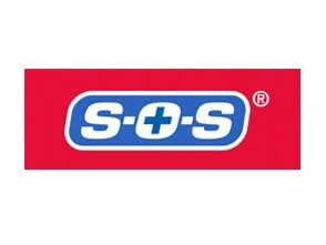 S+S Logo auf rotem Hintergrund