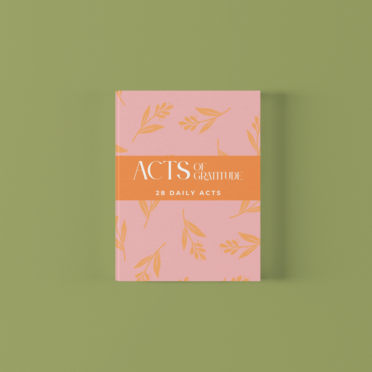 ACTS OF GRATITUDE: This journal asks you to live it through 28 days of intentional action and transformative practice with acts of gratitude.