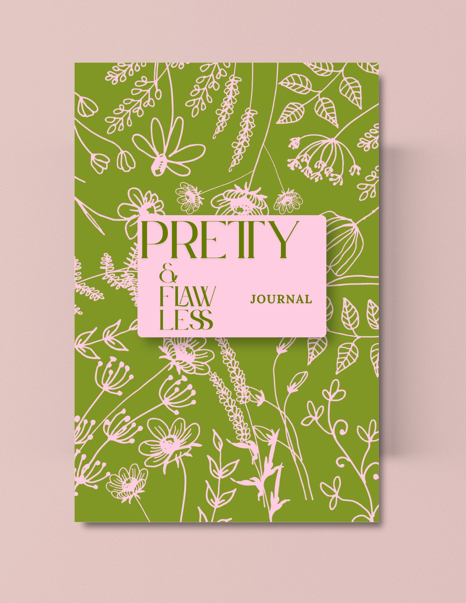 This journal doesn't ask you to become prettier—it invites you to see that you already are. Pretty & Flawless is a 31-day self-love journal offering beautiful, unguided space to honor your worth and embrace yourself fully.