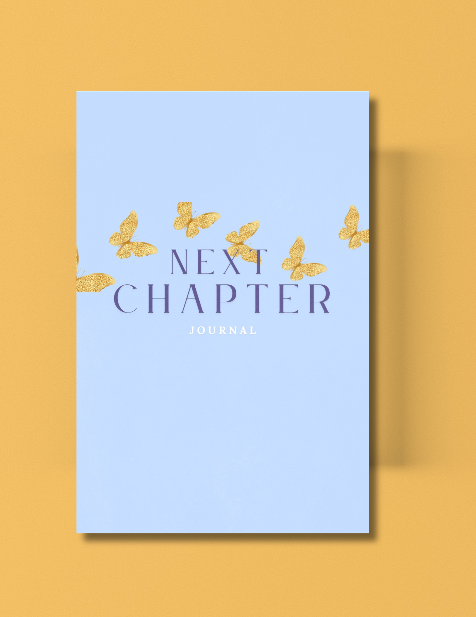 NEXT CHAPTER: A 31-day journal with softly lined pages—a beautifully designed space for welcoming what's next without instruction.