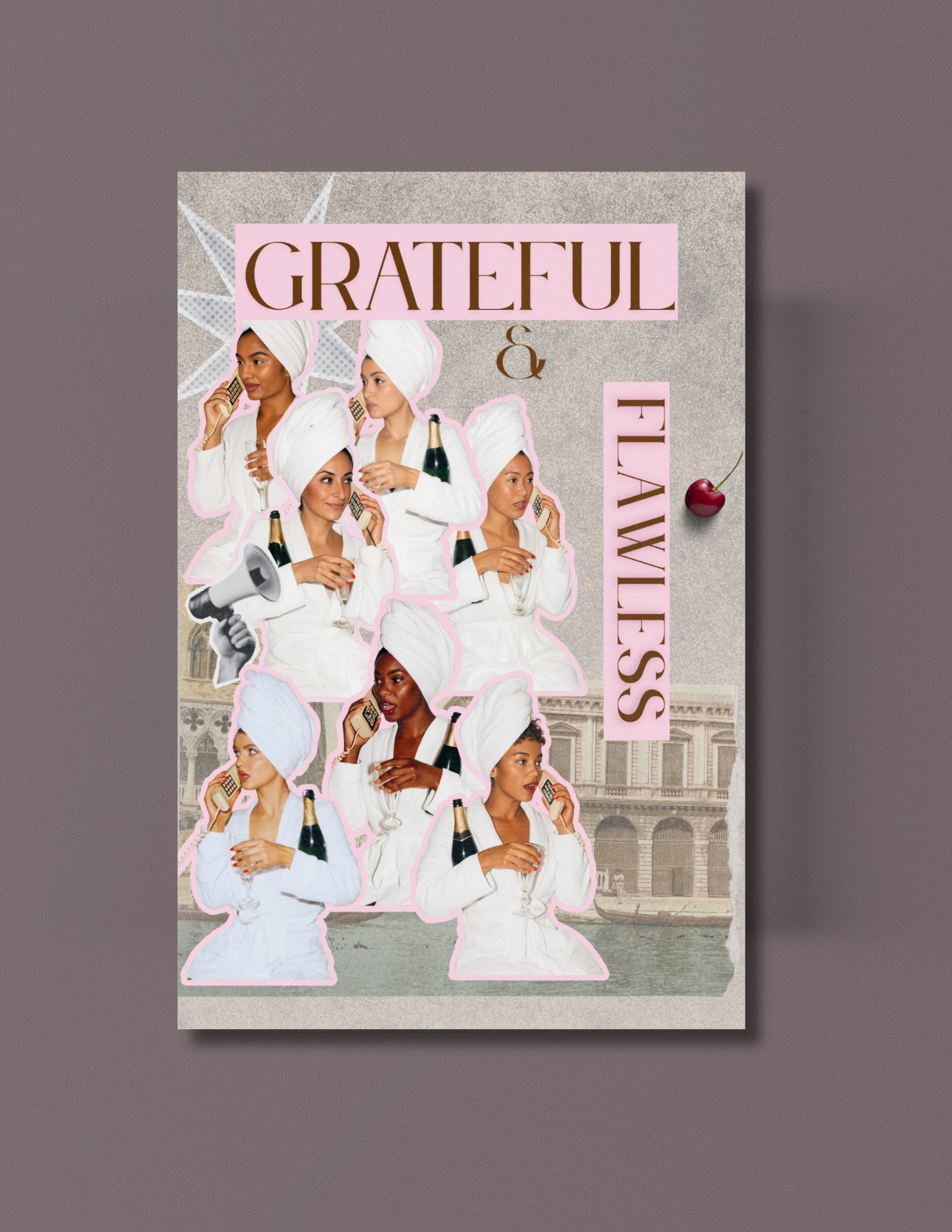 GRATEFUL & FLAWLESS A 365-day affirmation journal with daily "I AM" statements organized into 12 monthly themes—I AM intentional.