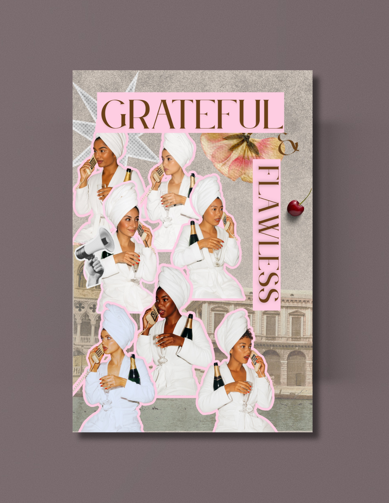You don't need to earn your space on the page. Grateful & Flawless is a 31-day no-prompt journal that gets out of your way—just beautiful, open space to write your affirmations, pour out your truth, and freely be yourself.
