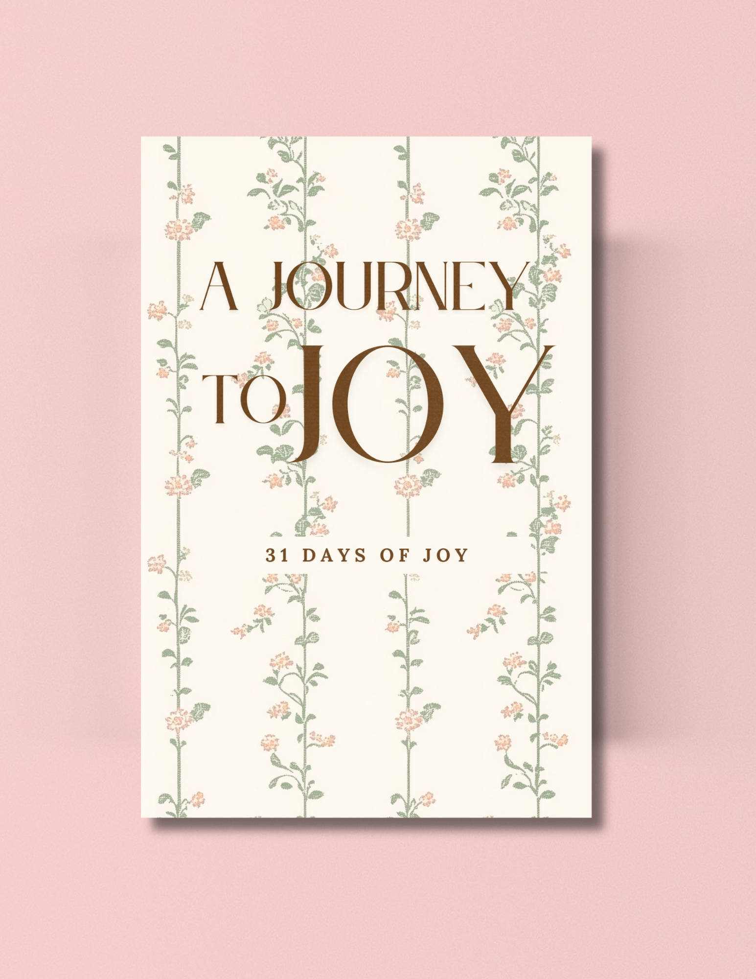 A JOURNEY TO JOY is a 31-day guided gratitude journal with daily prompts, affirmations, and honest reflection space — designed for anyone who wants a real gratitude practice without forced positivity.
